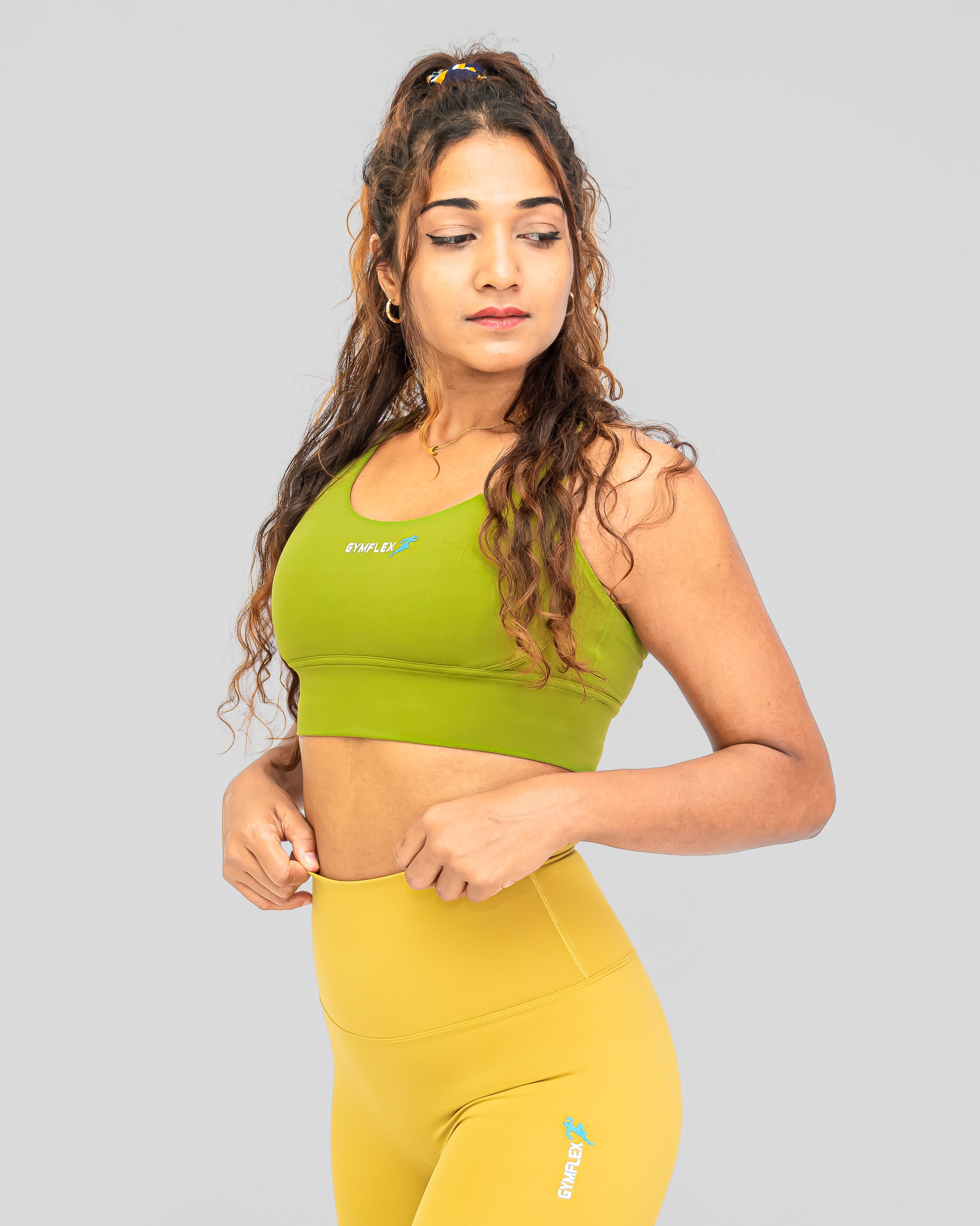 Nova Sports bra - Matcha Green