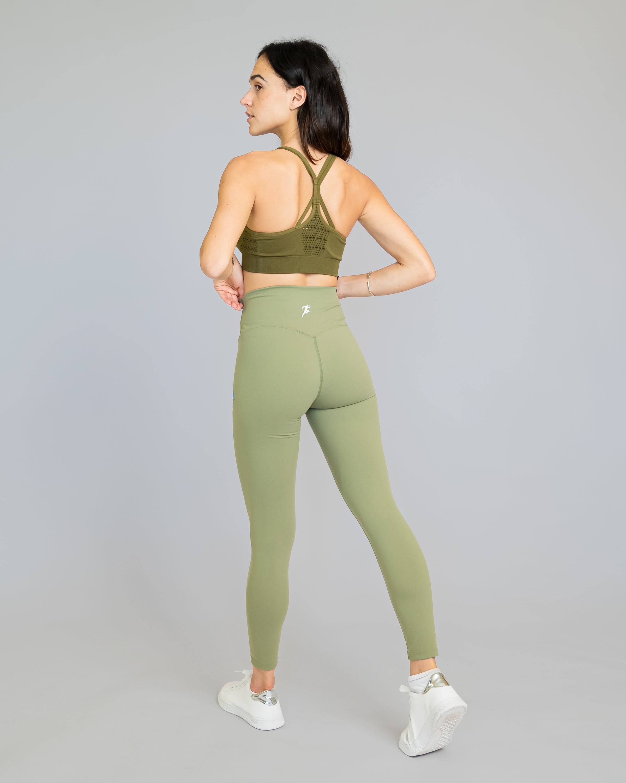 Yoga Leggings - Olive Green