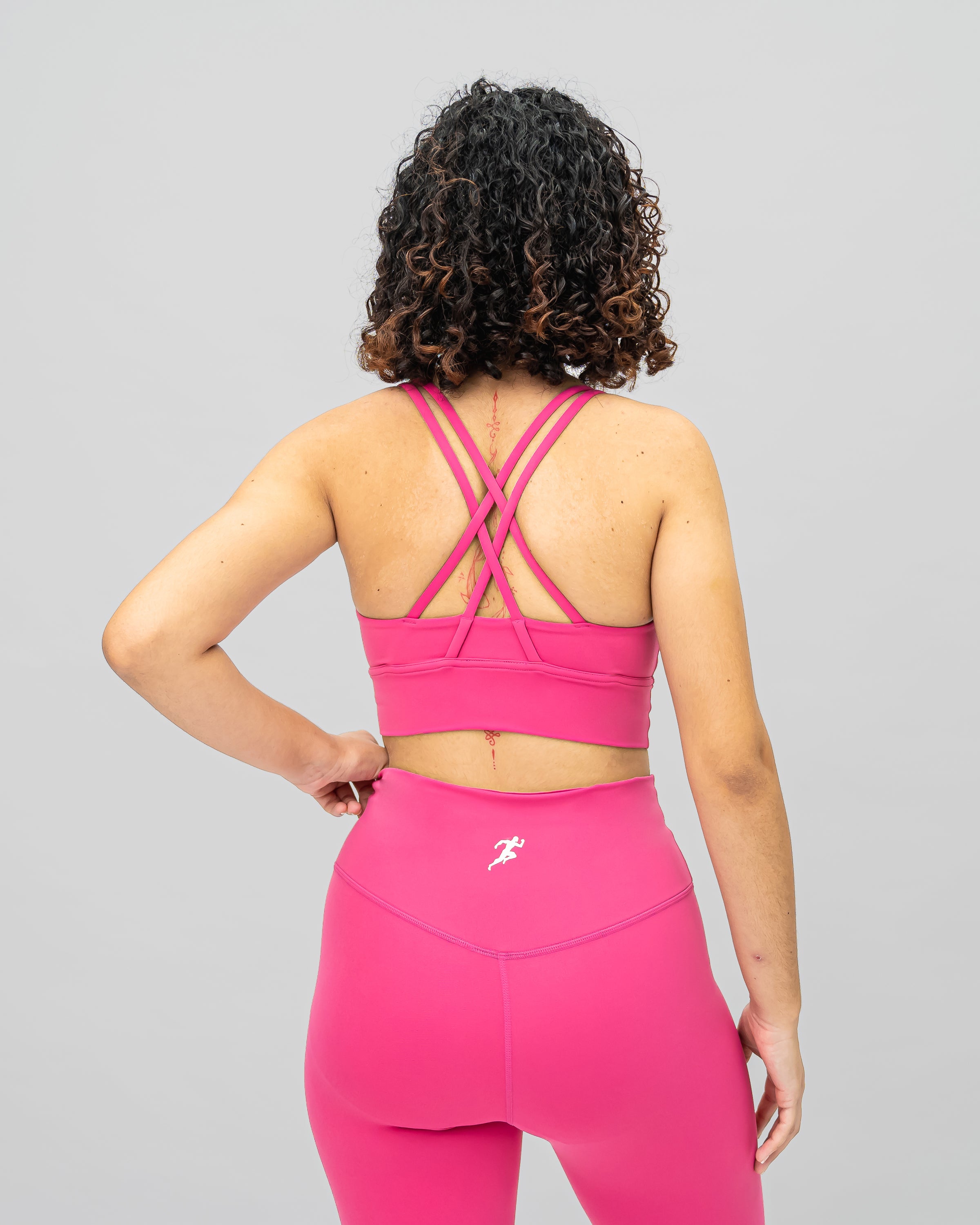 Nova Sports Bra - Deep pink
