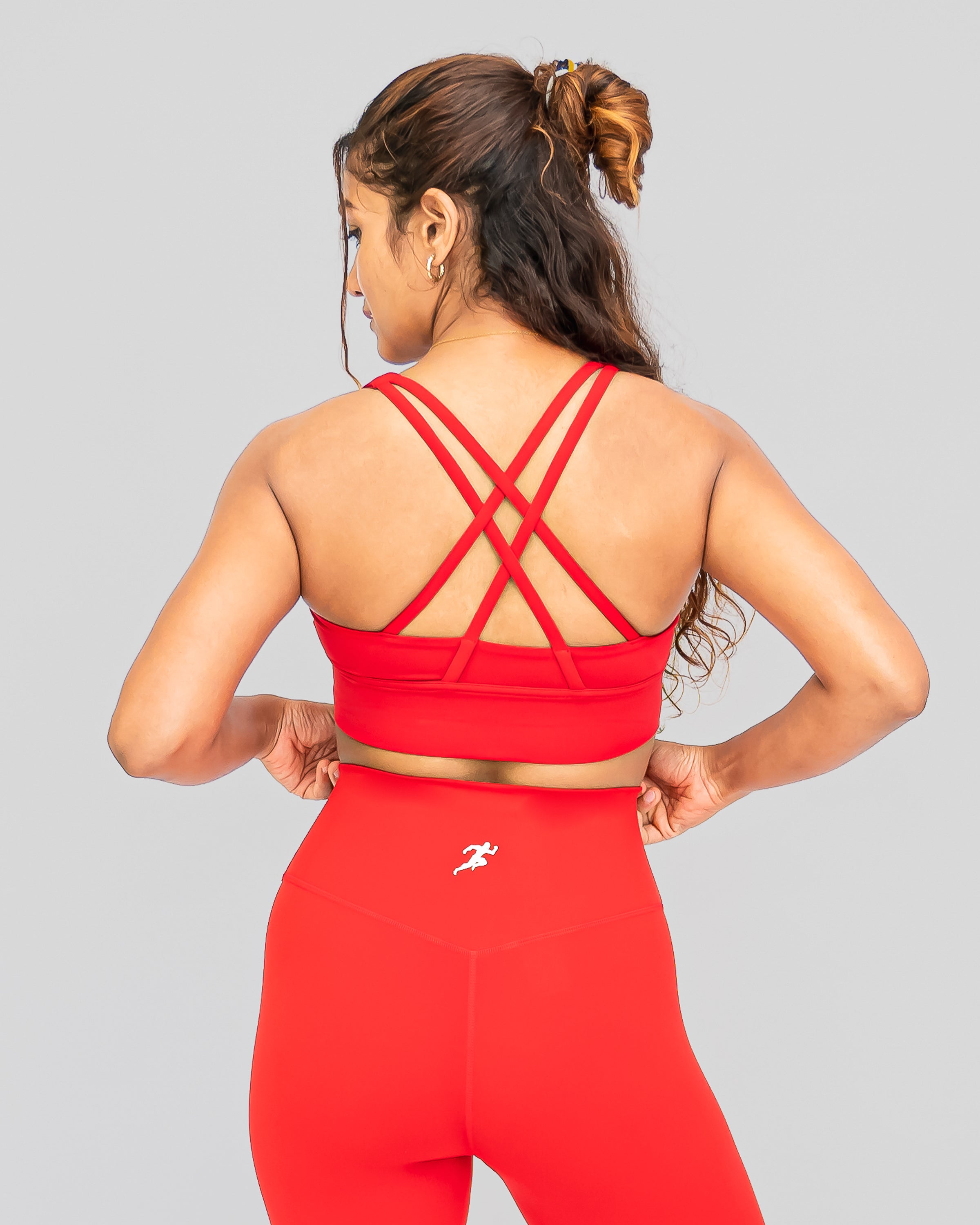 Nova Sports bra - Red