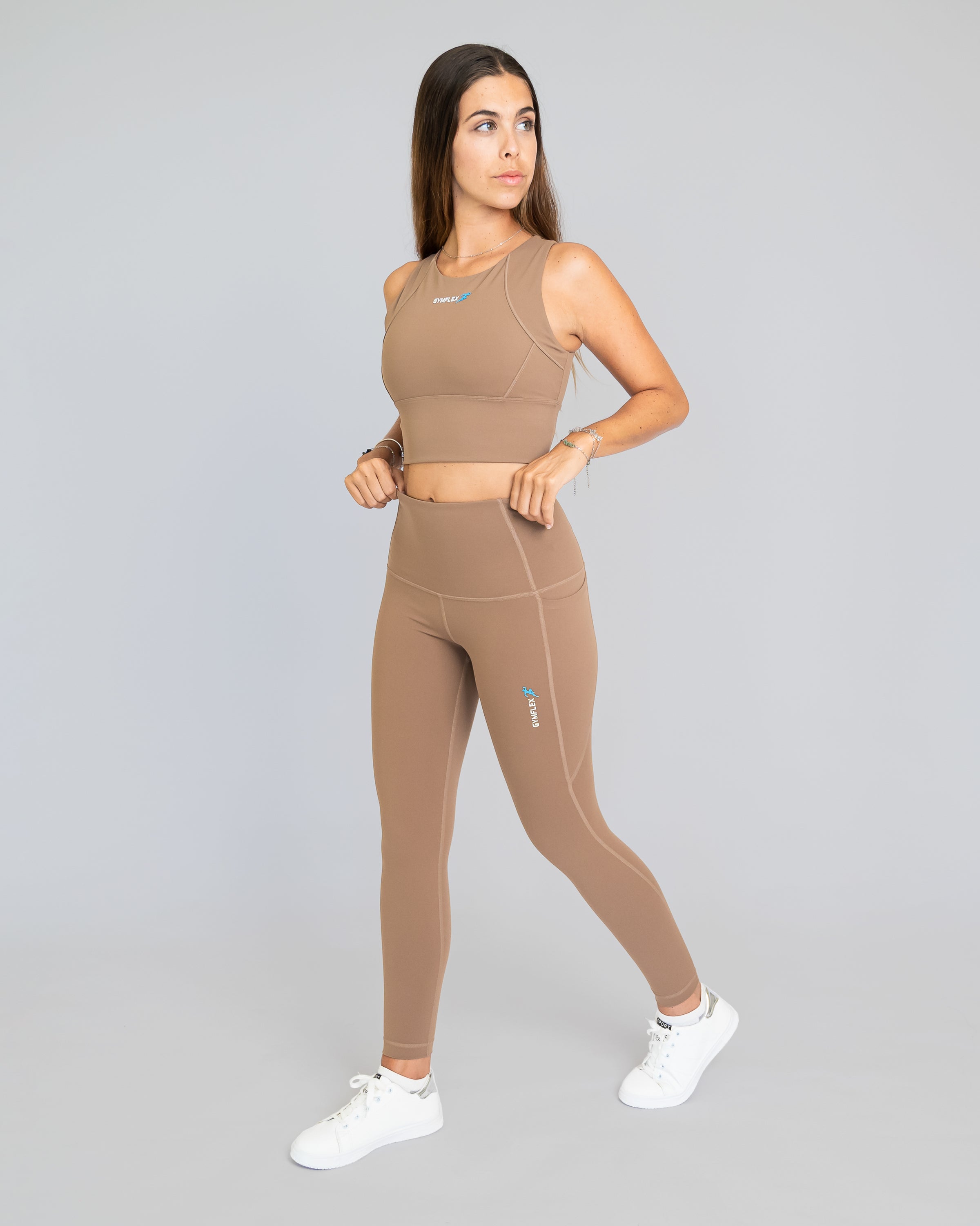 Energize Khaki Sports Bra
