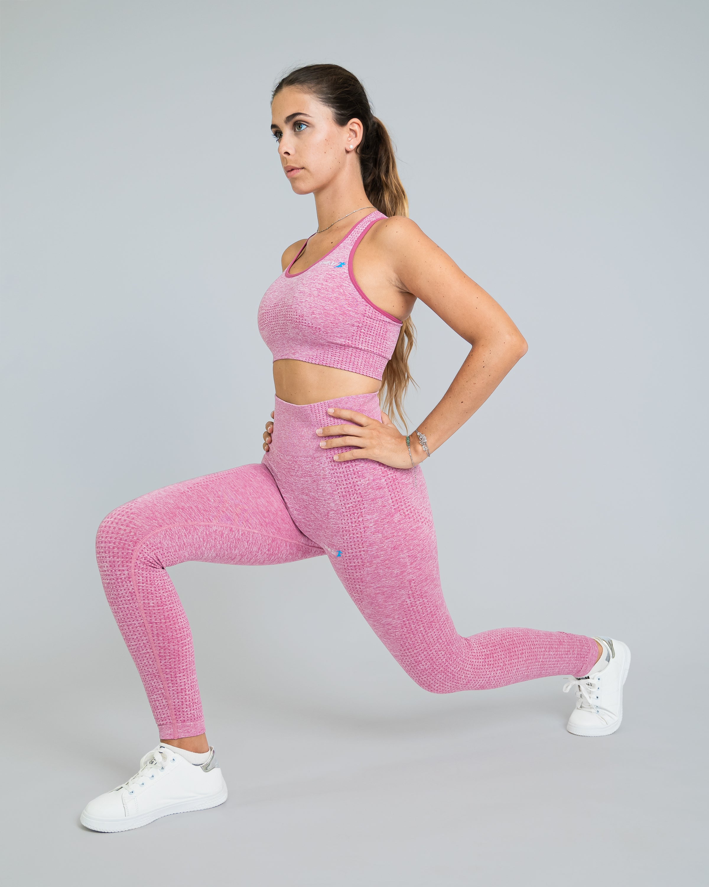 Active Light Pink Seamless Leggings