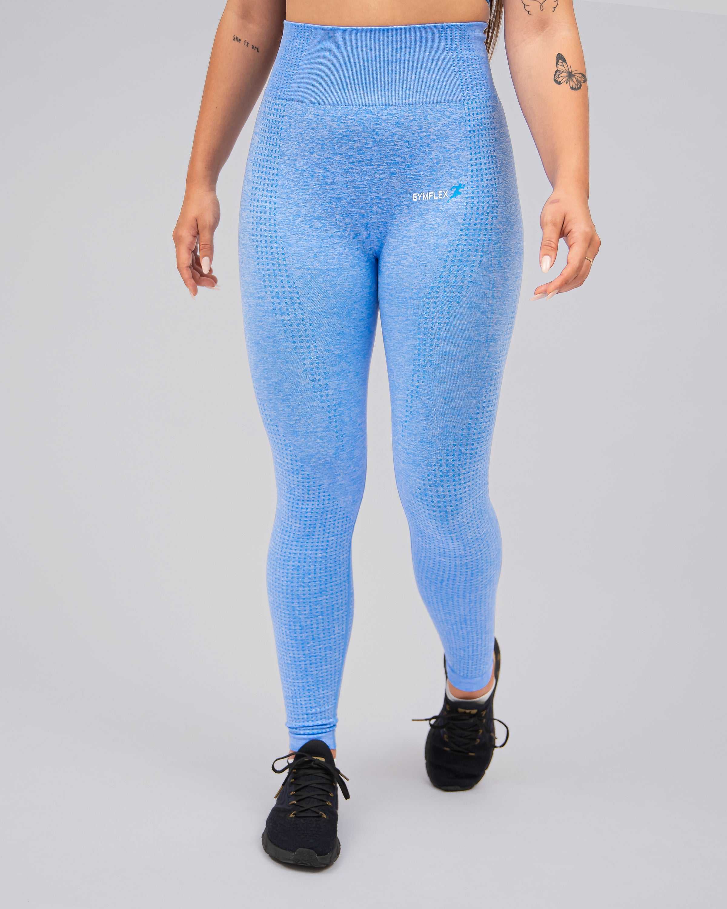 Active Baby Blue Seamless Legging