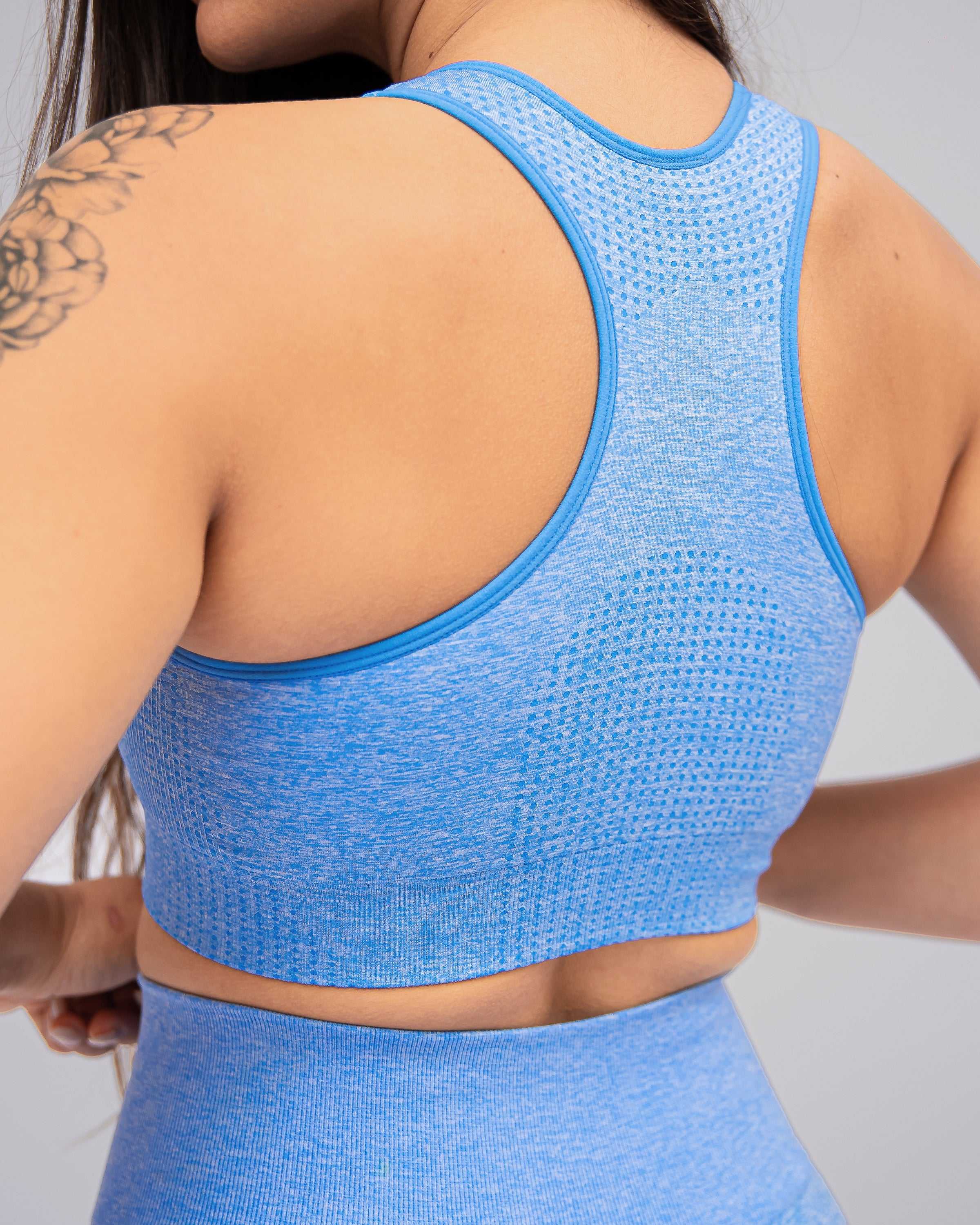 Active Baby Blue Sports Bra