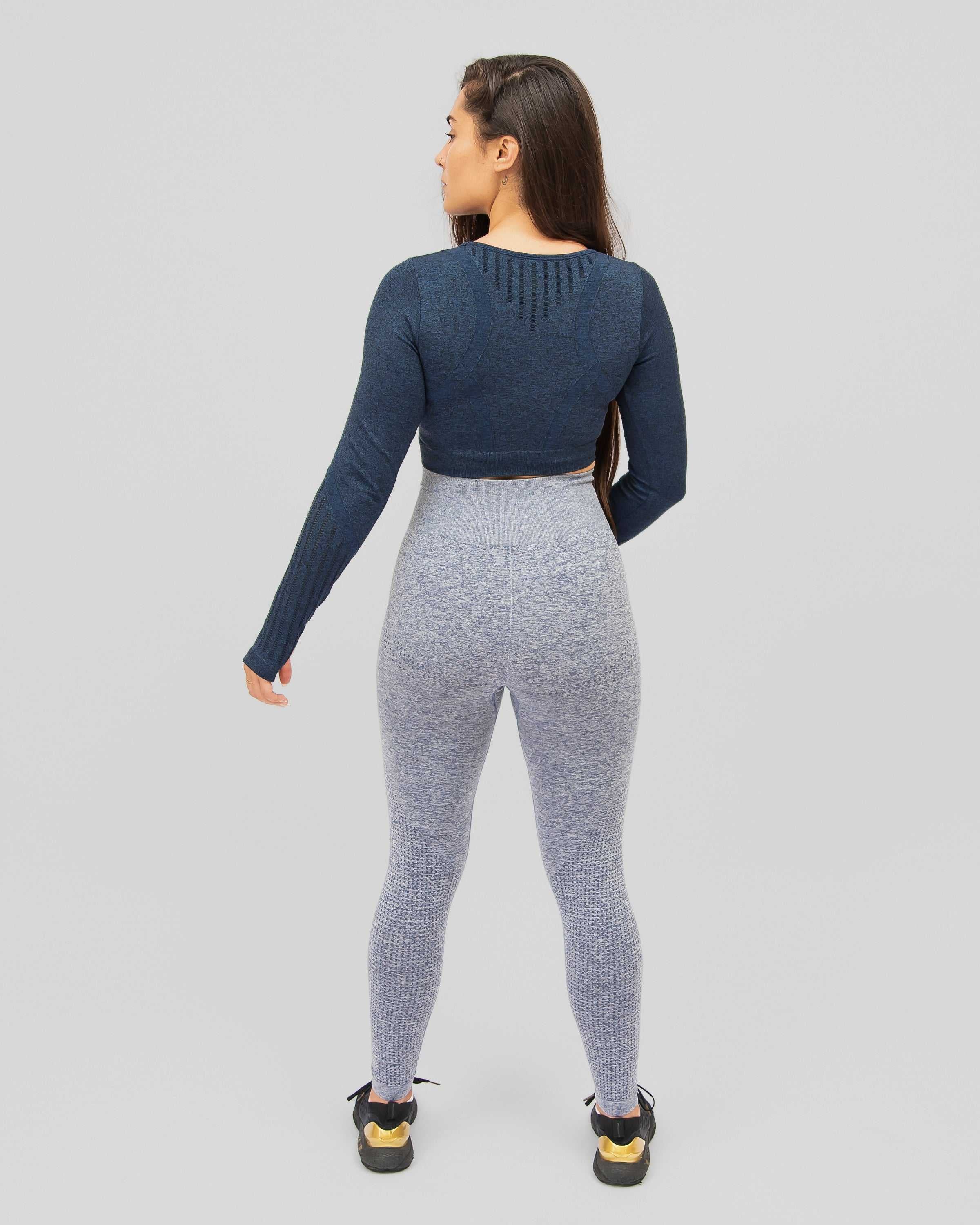 Active Marl Grey Seamless Leggings