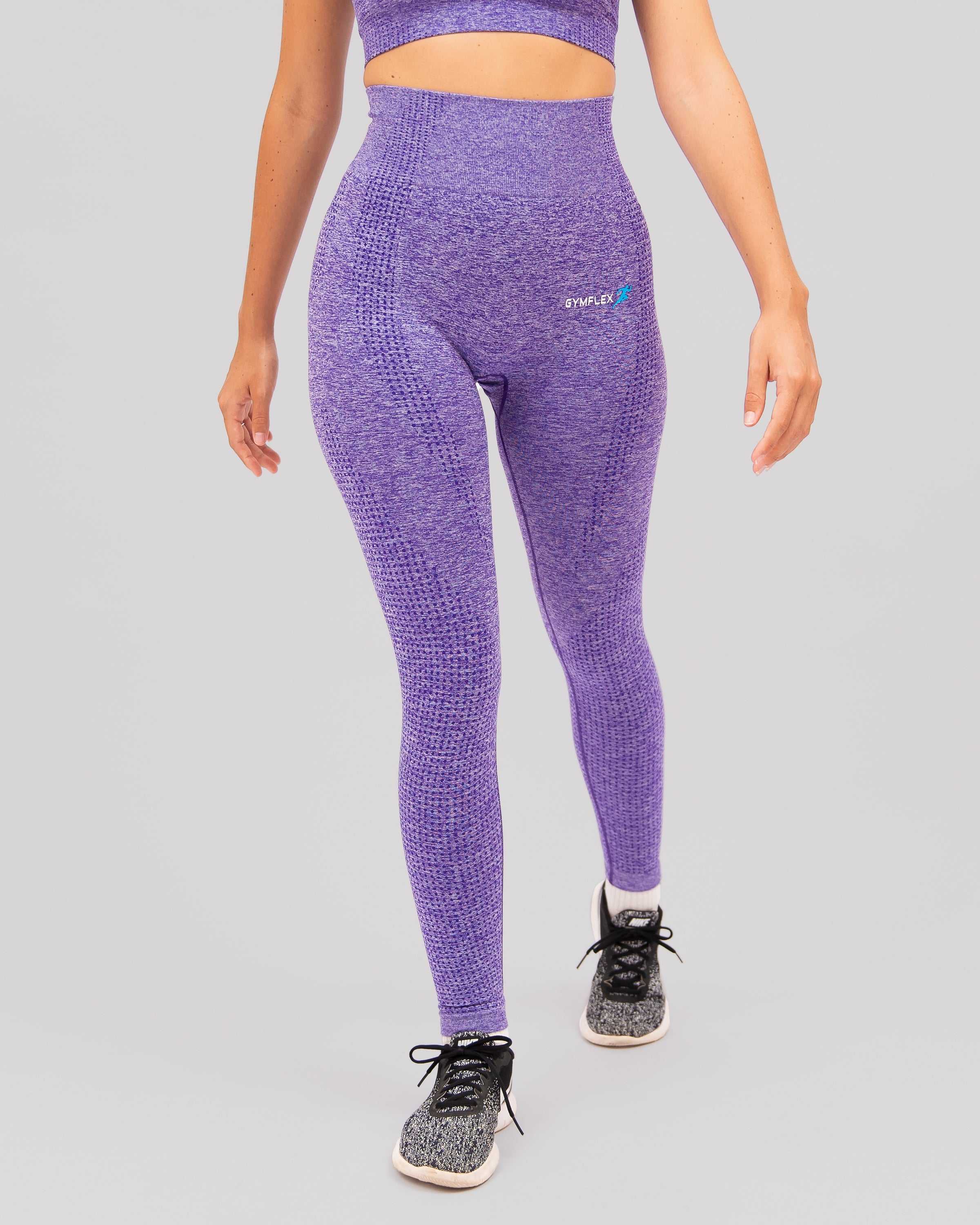 Active Purple Seamless Leggings