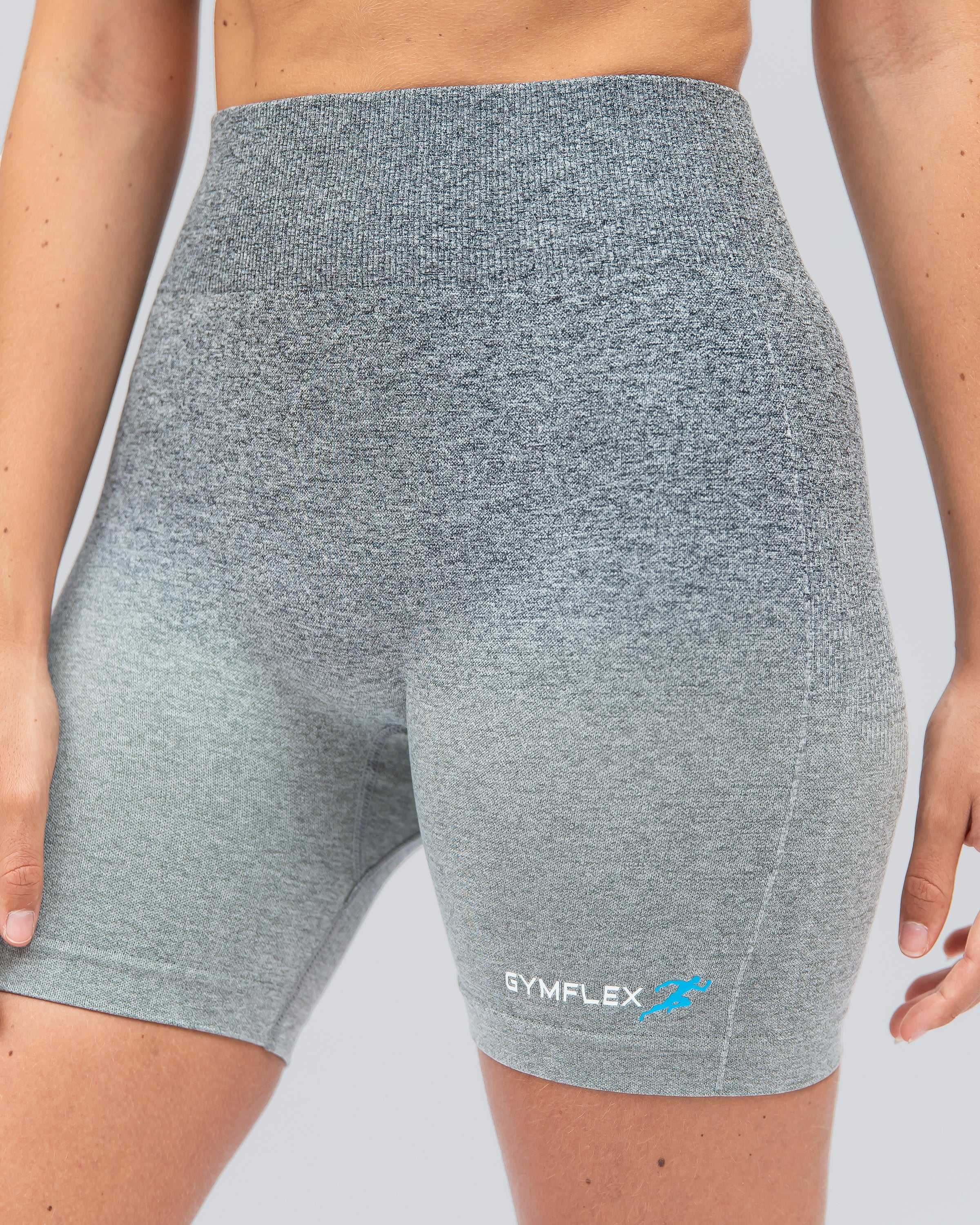 Athletic Grey Women Shorts