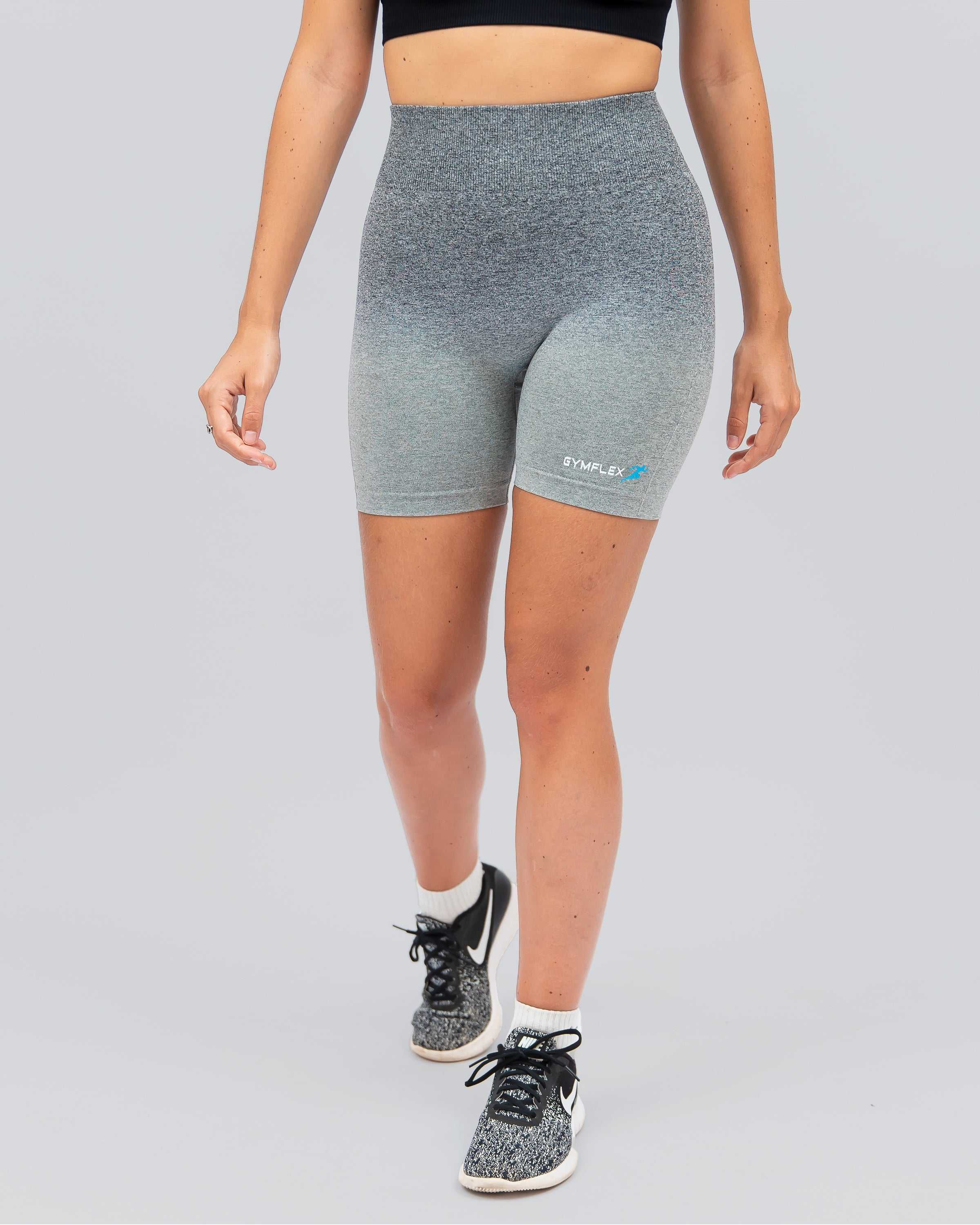 Athletic Grey Women Shorts
