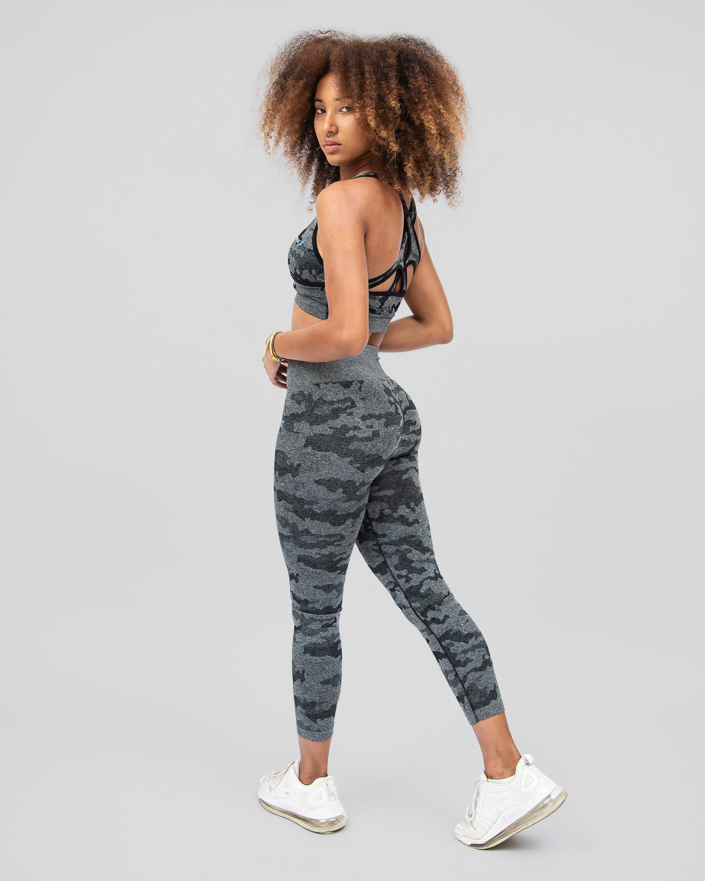 Camo Charcoal Legging