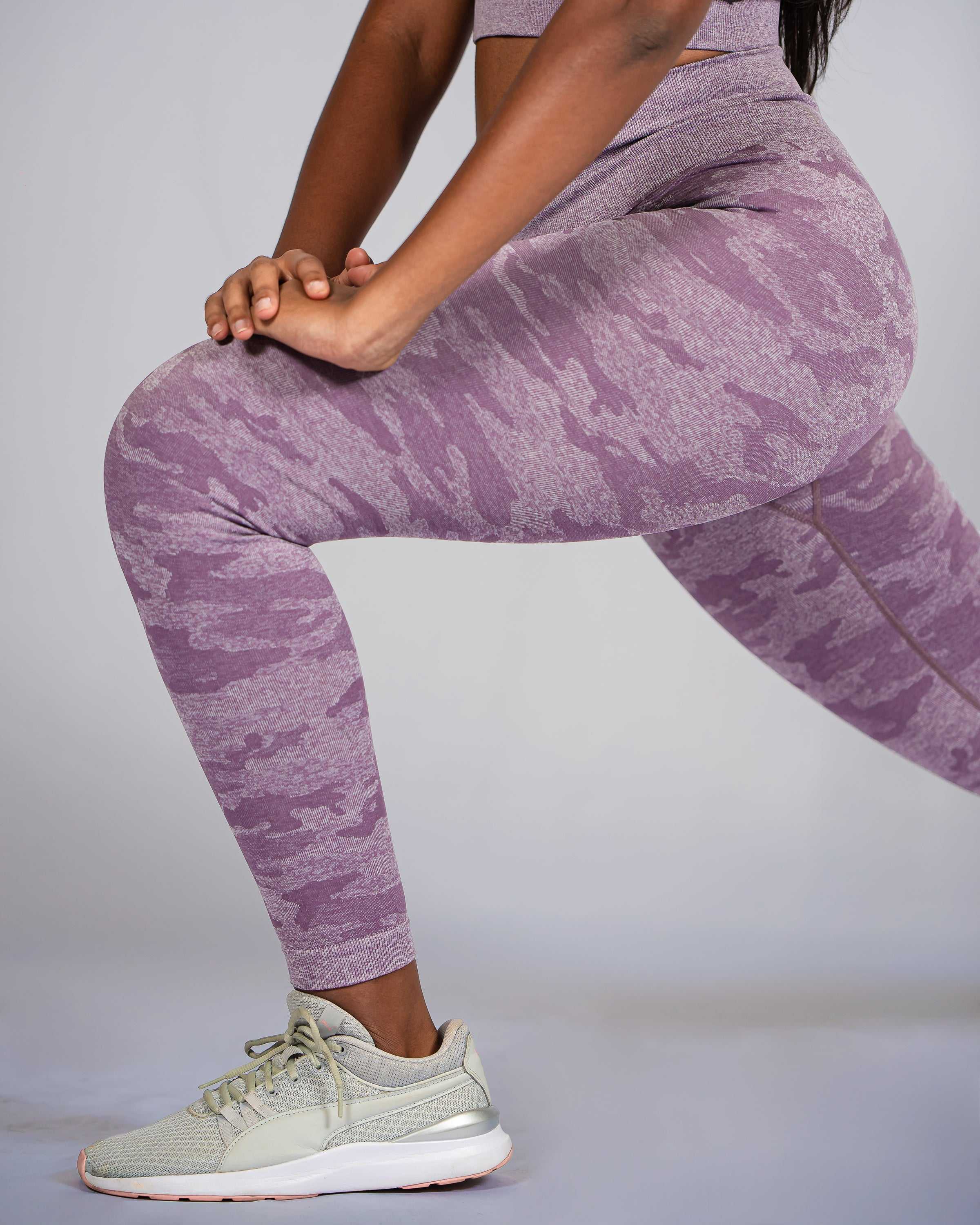 Camo Light Purple Legging
