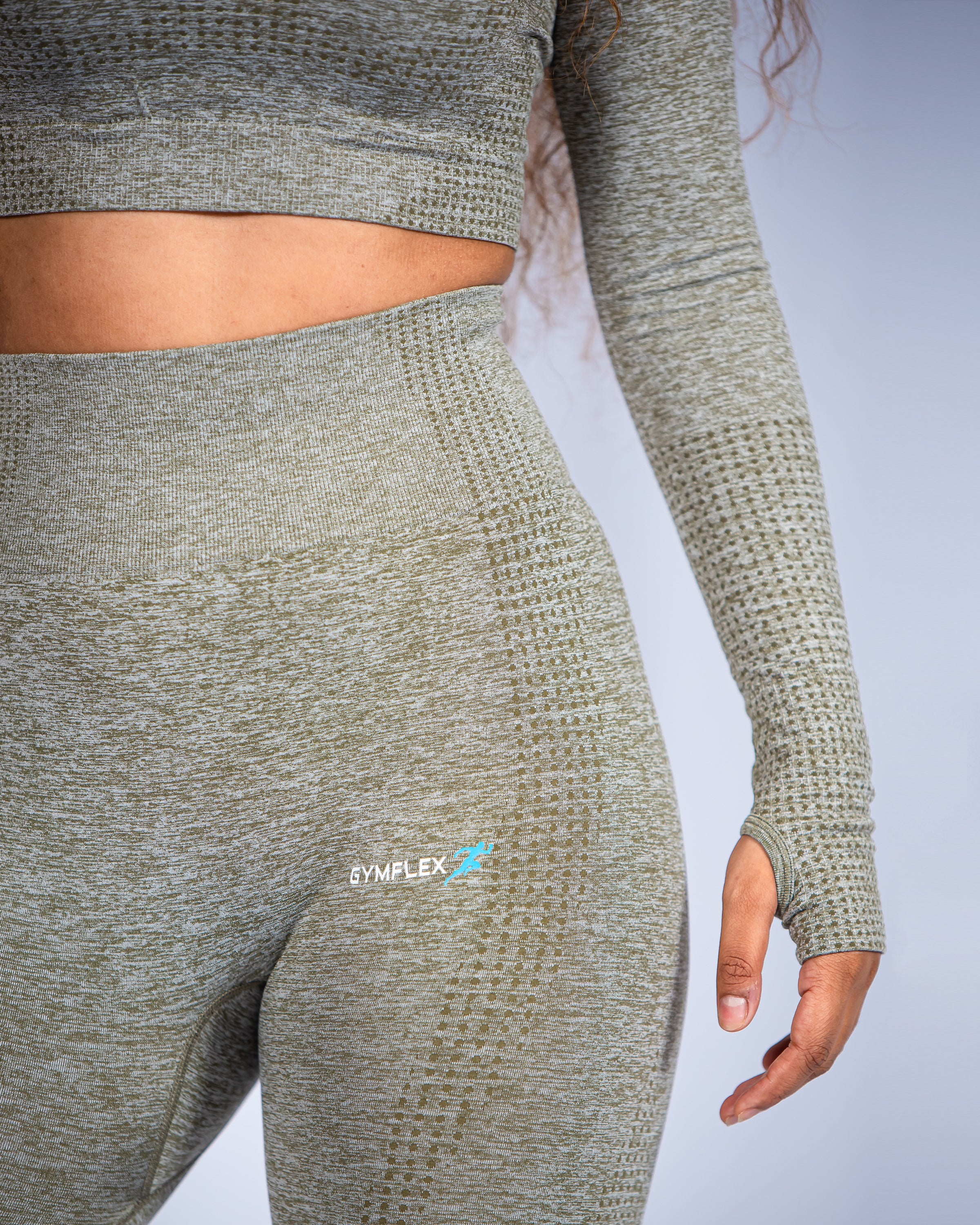 Grecian Green Seamless Leggings