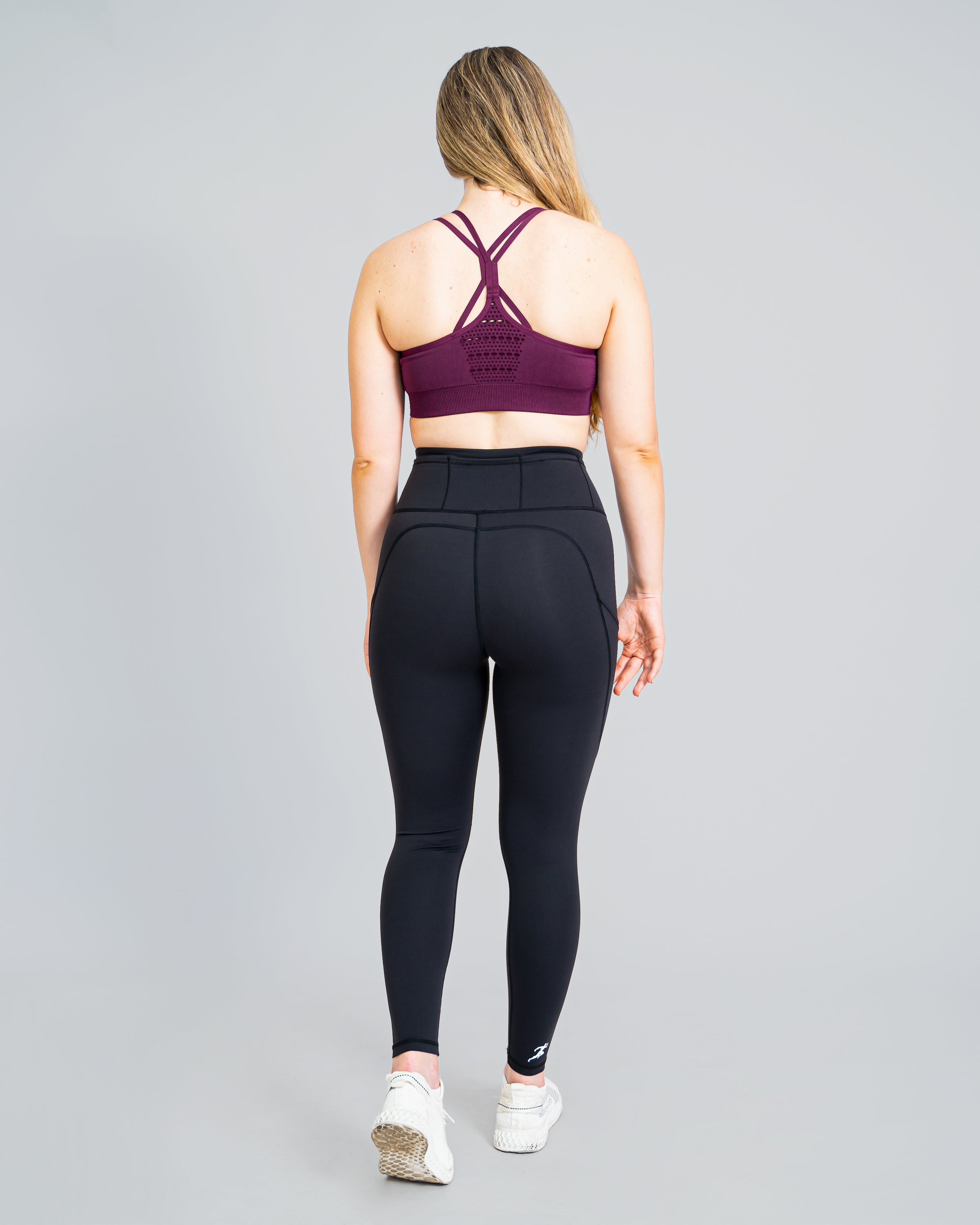 Flex Strappy Grenat Sports Bra