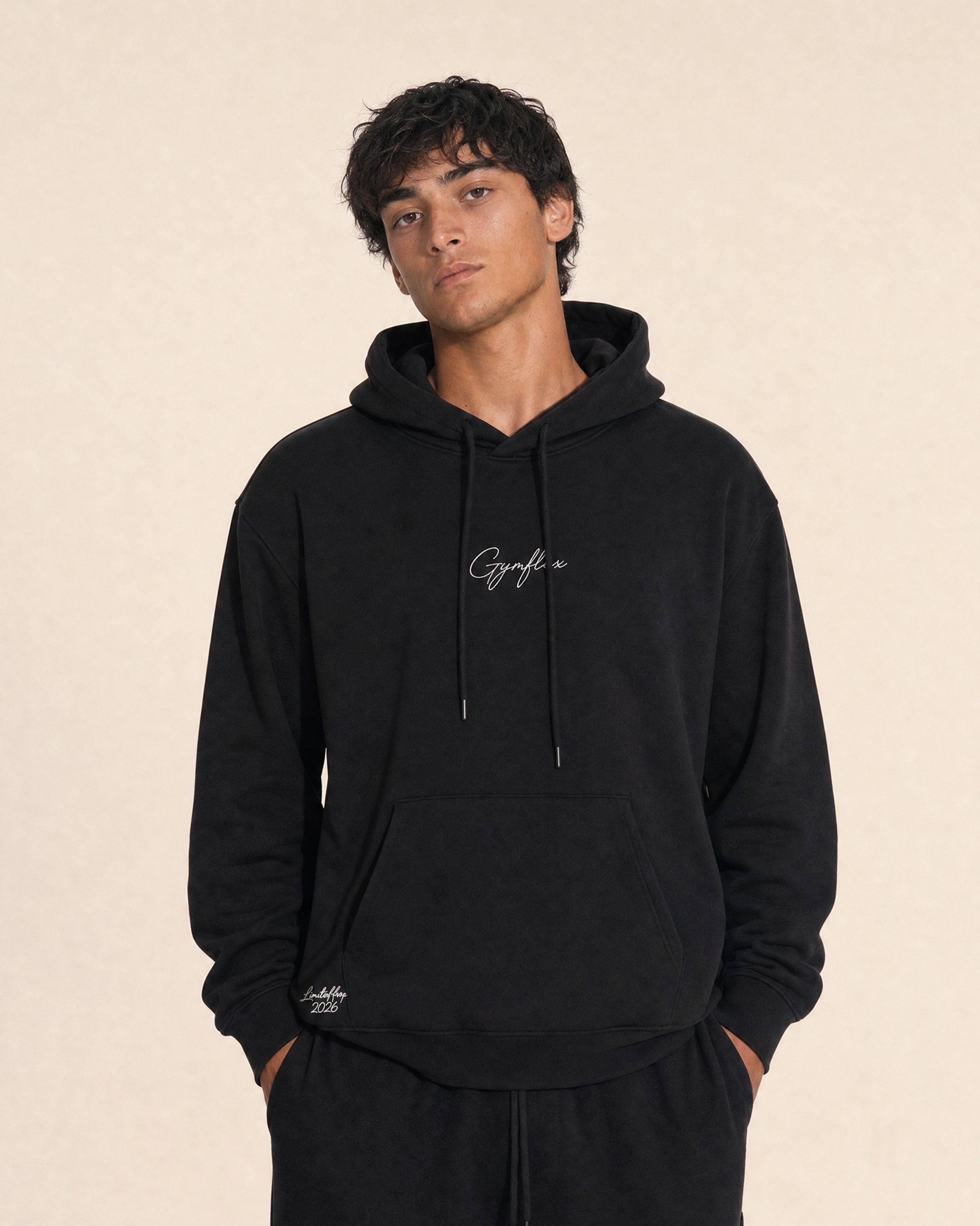 Midnight Hoodie - Jet Black