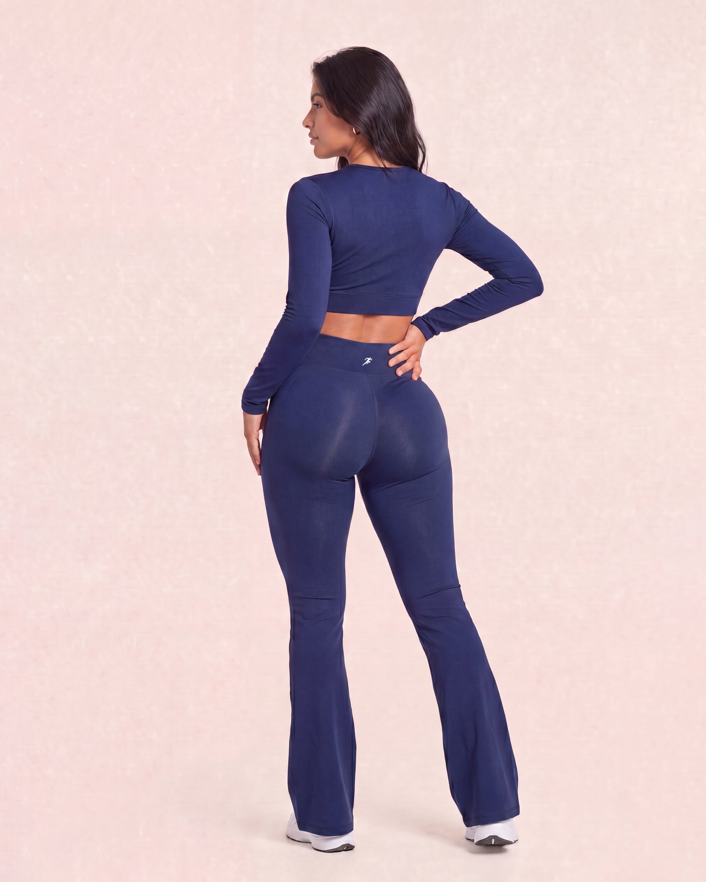 Soft motion Crop Top - Navy