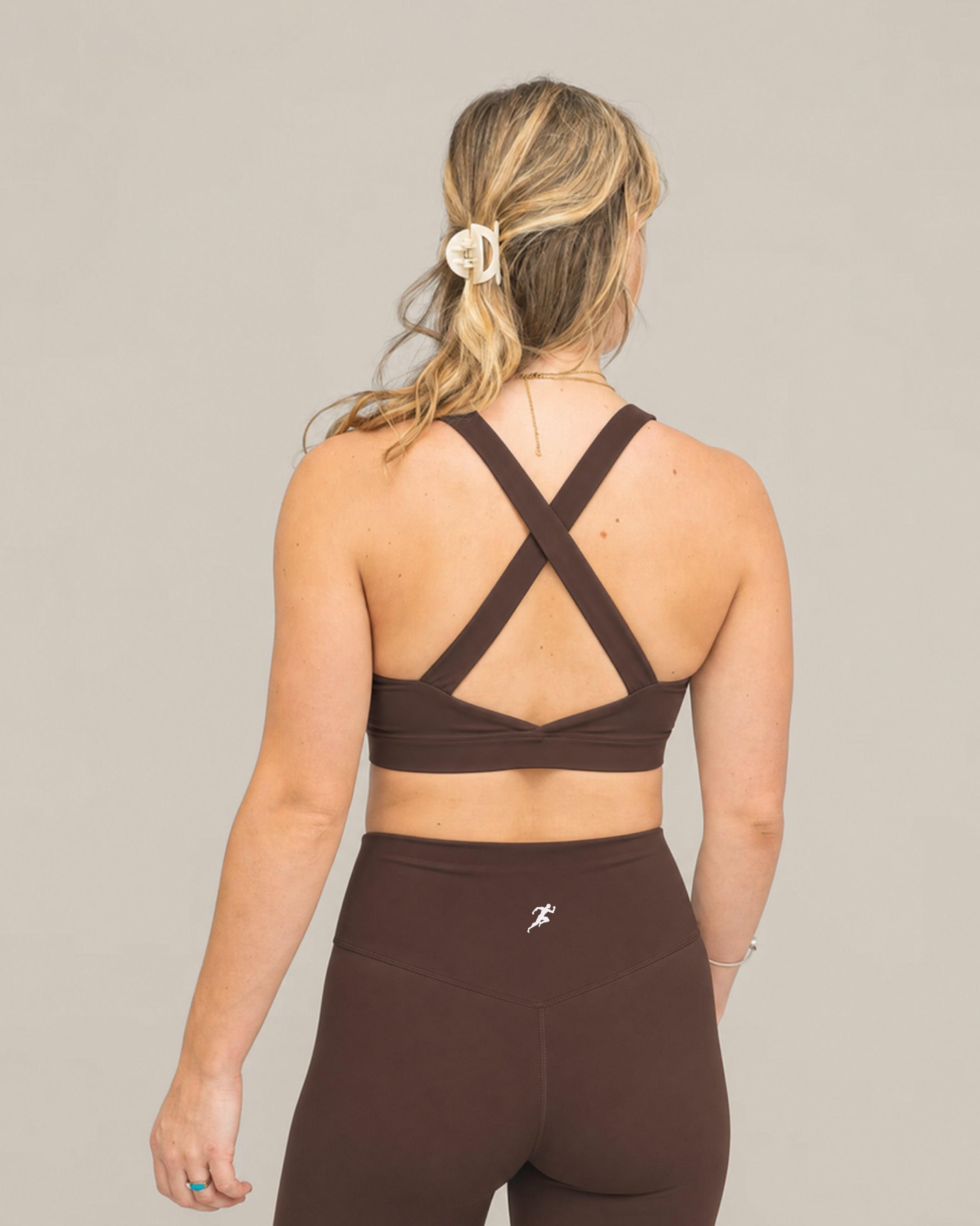 Soft Motion Sports Bra - Brown