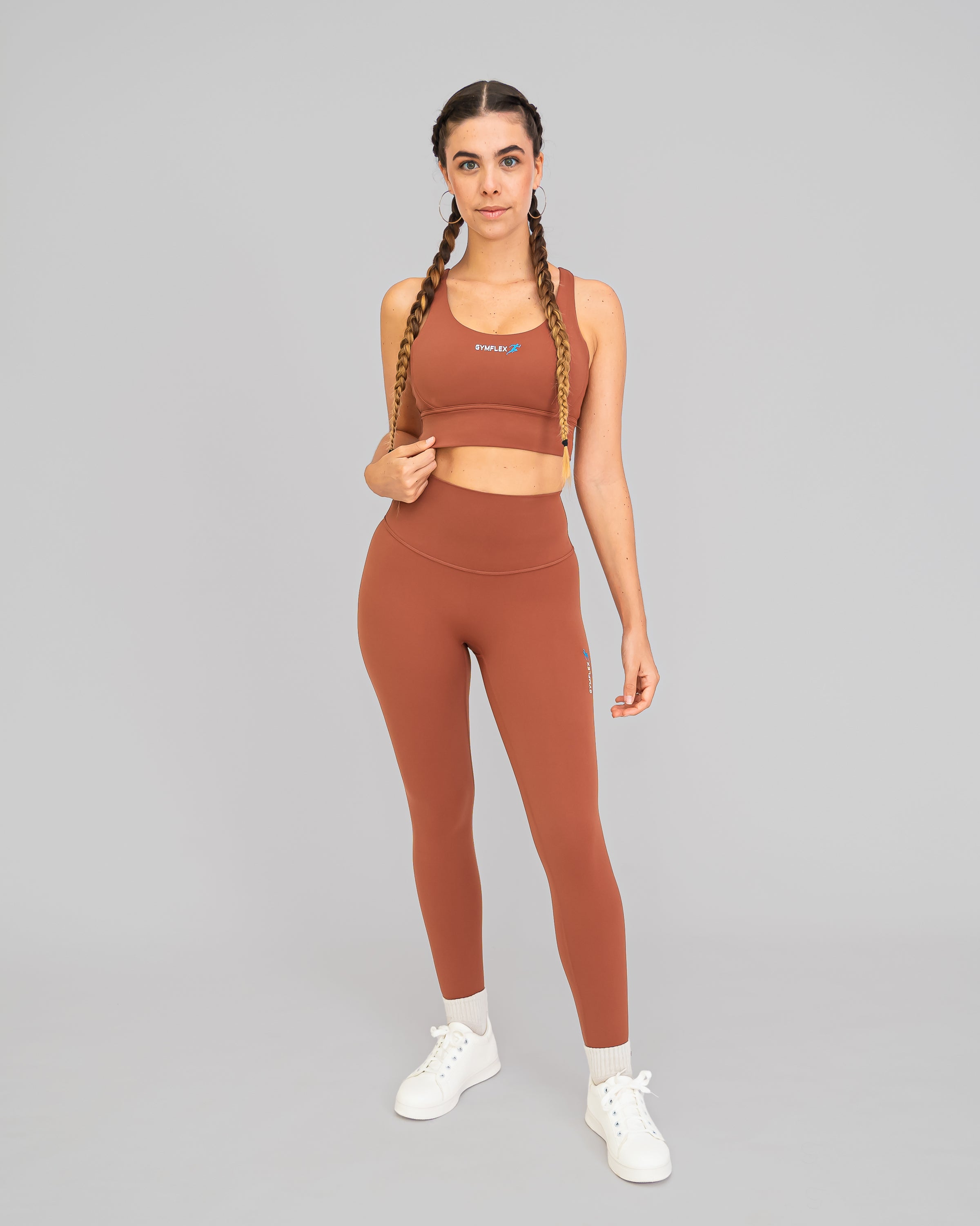 Nova Sports Bra - Brown