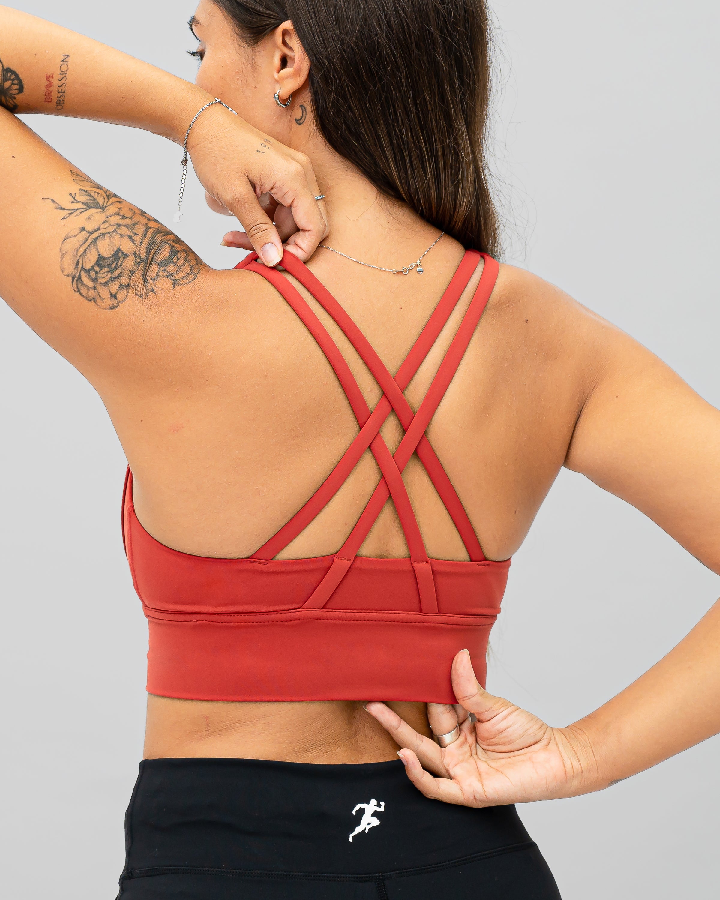 Nova Sports Bra - Cayenne Red