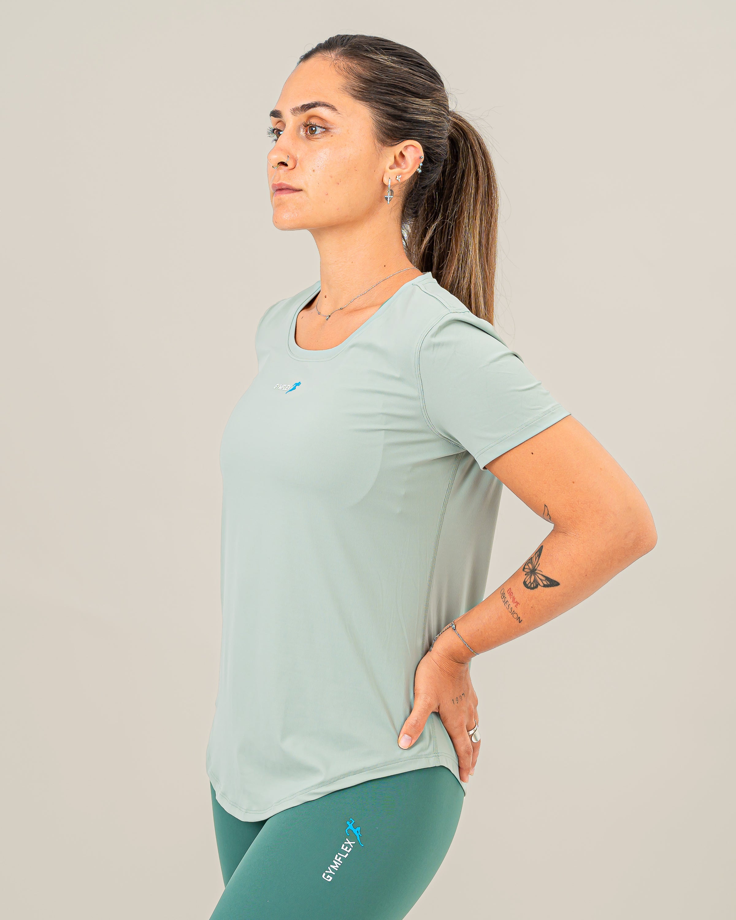 Evolve Women T-shirt - Lime Green