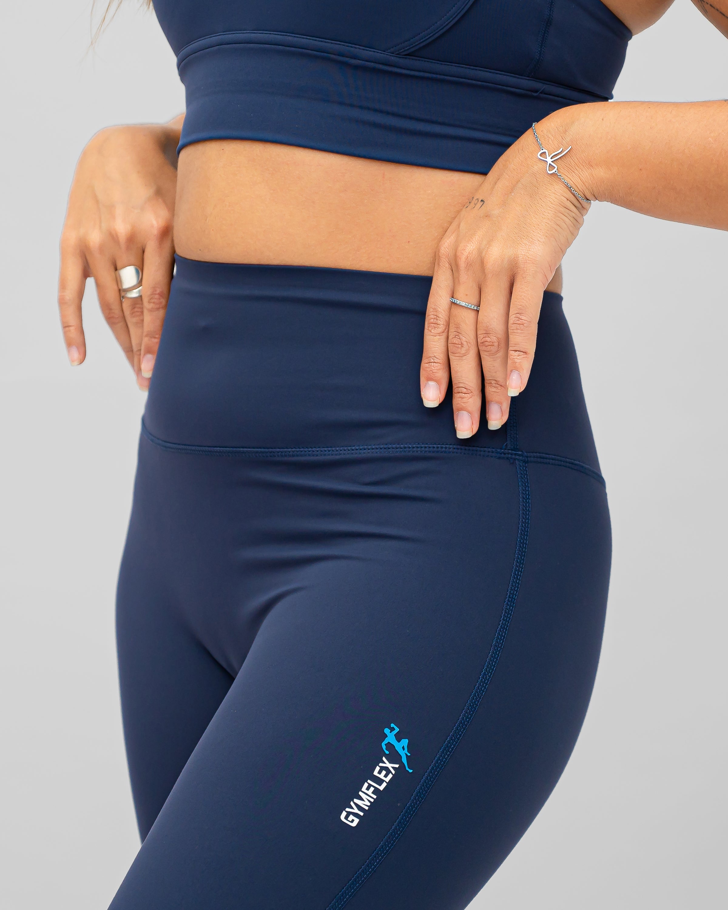 Nova Flare Leggings - Navy