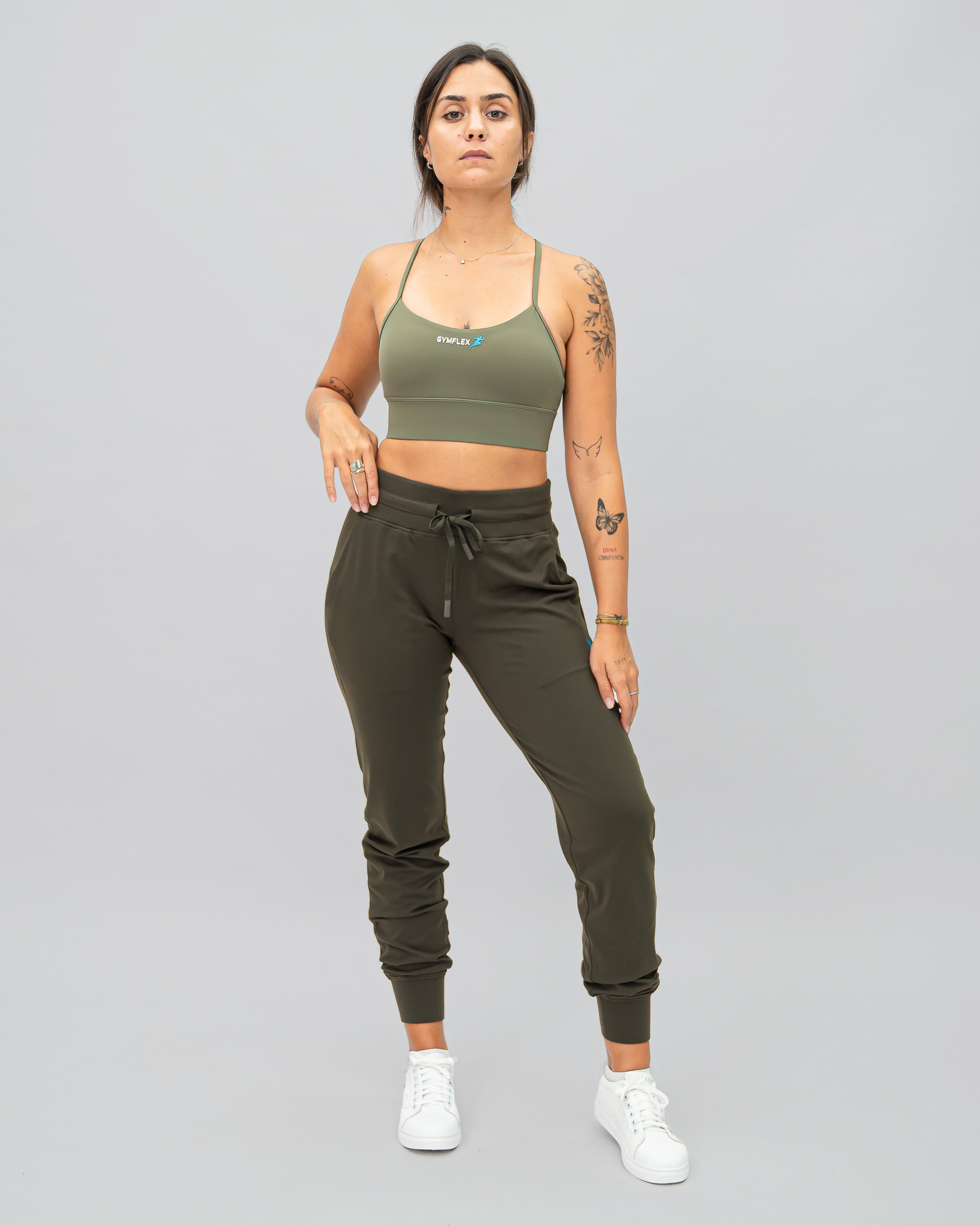 Motion Lace legging - Army Green