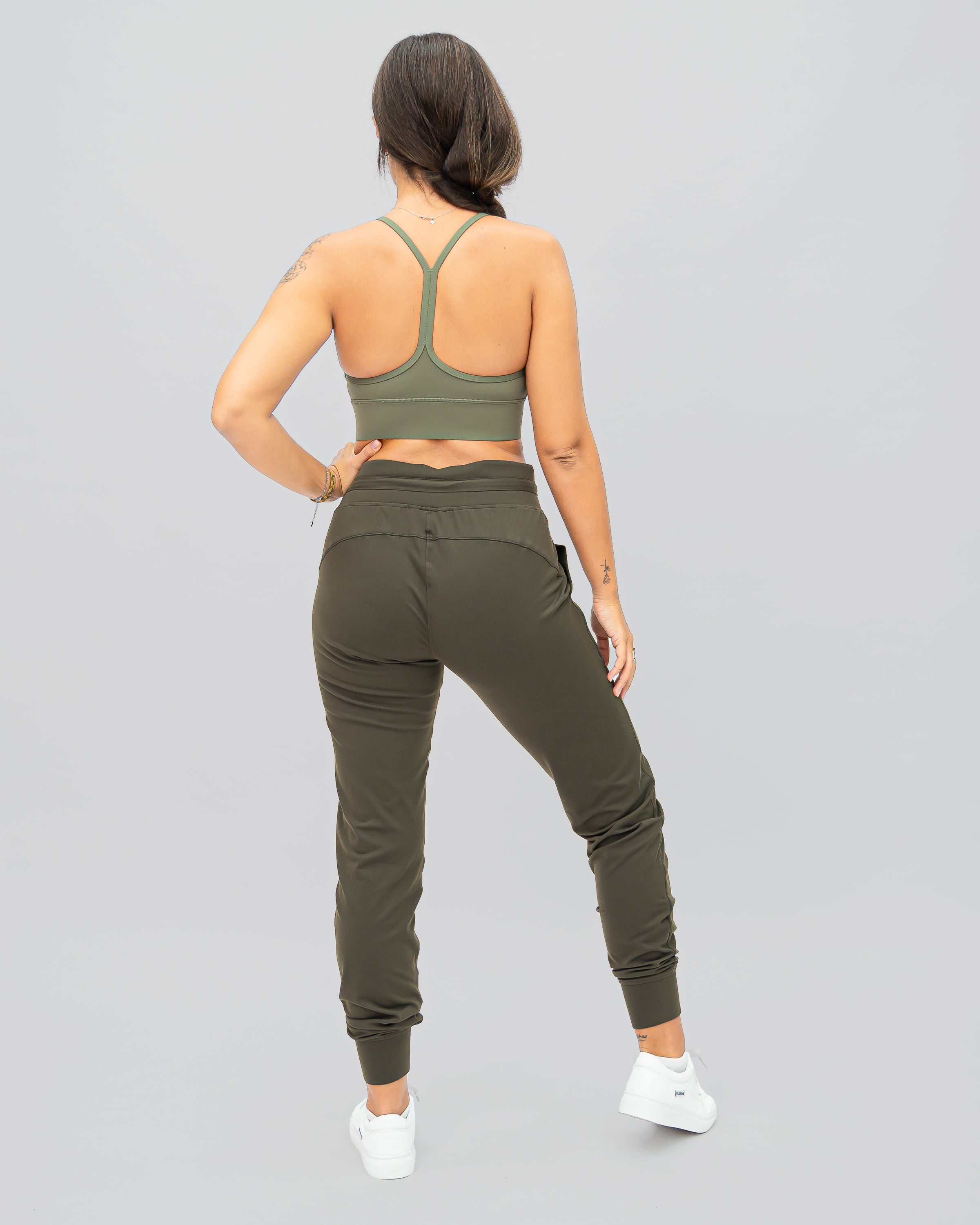 Motion Lace legging - Army Green