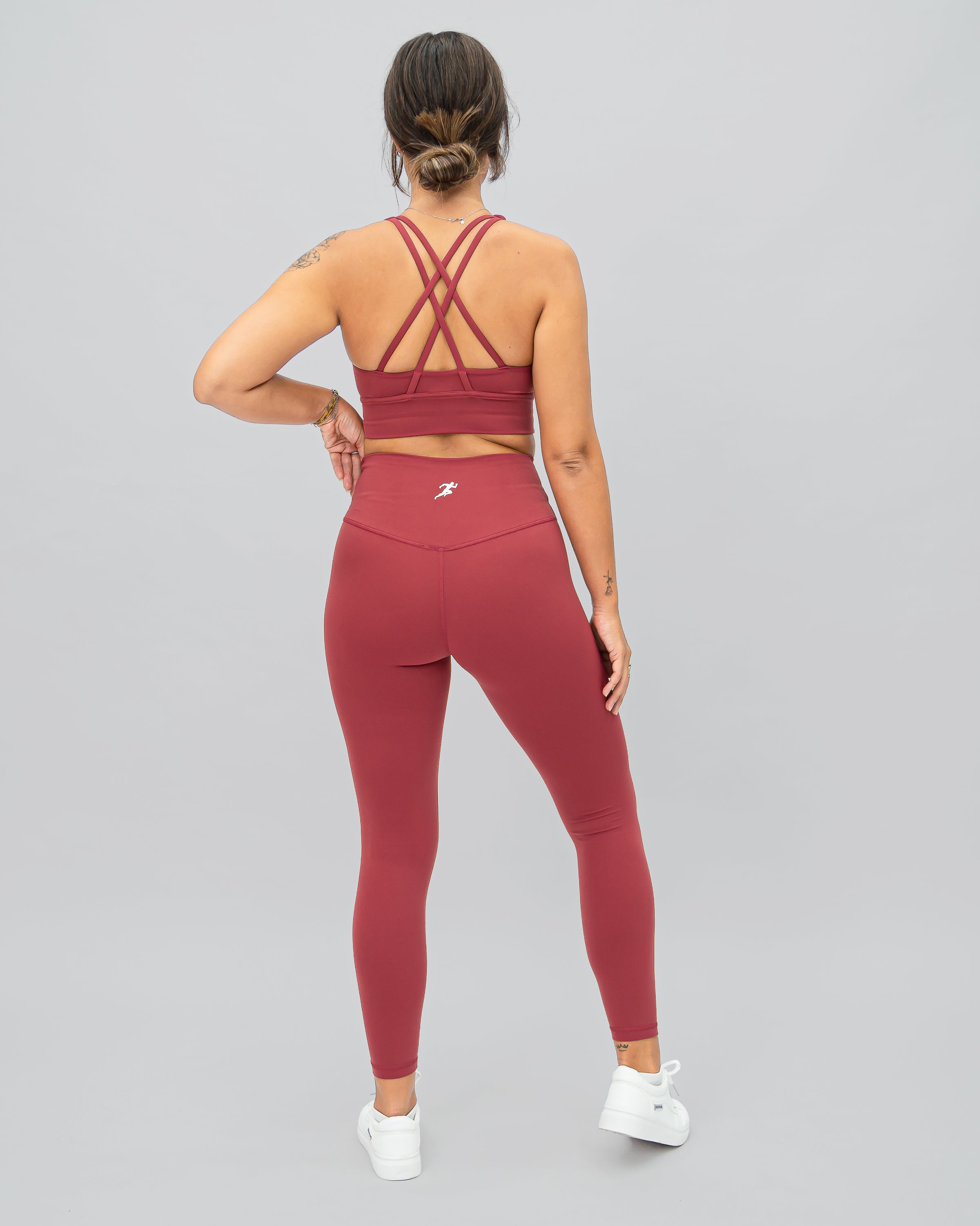 Nova Leggings - Wine Red
