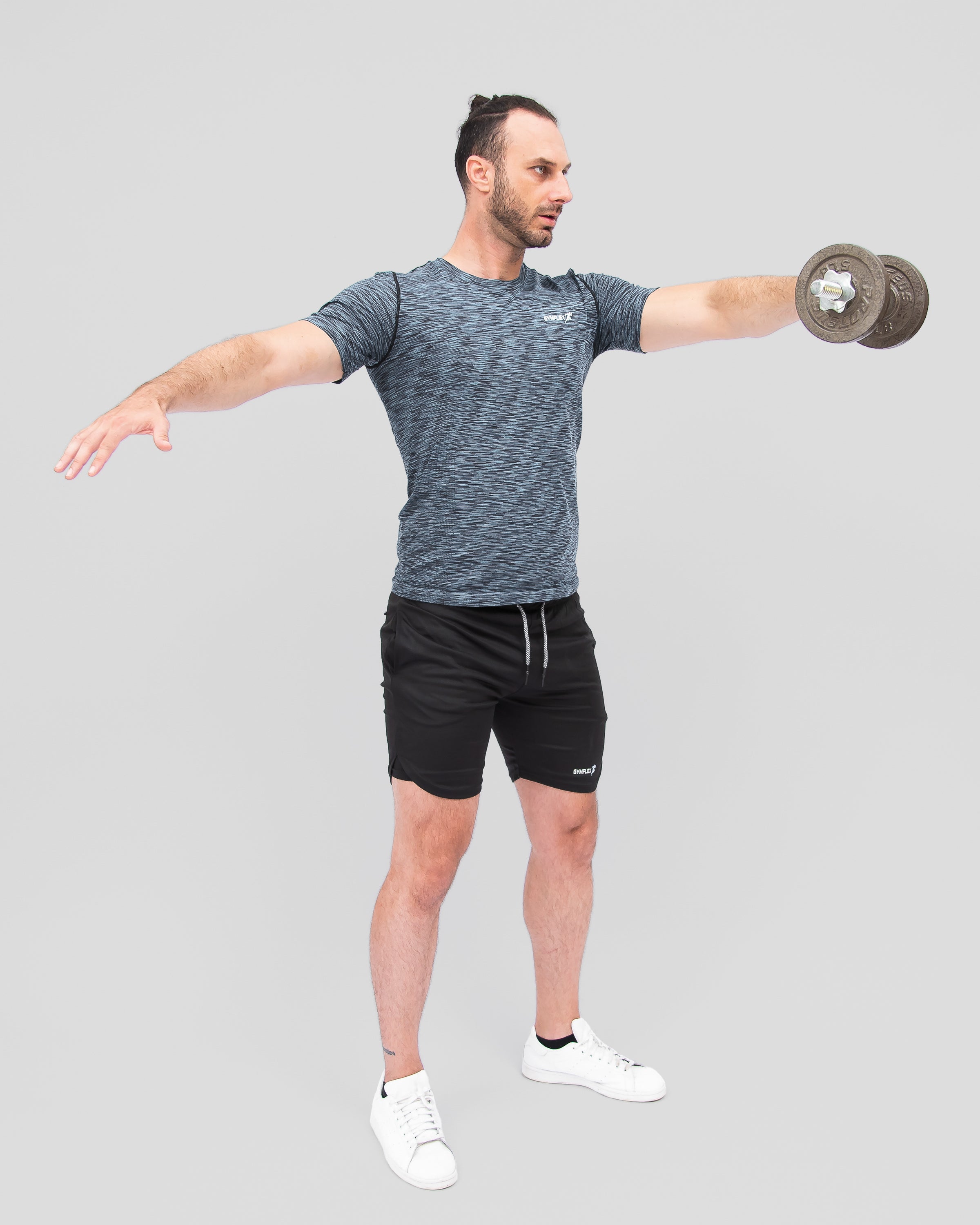 Powersports Grey T-Shirt (Oversize)