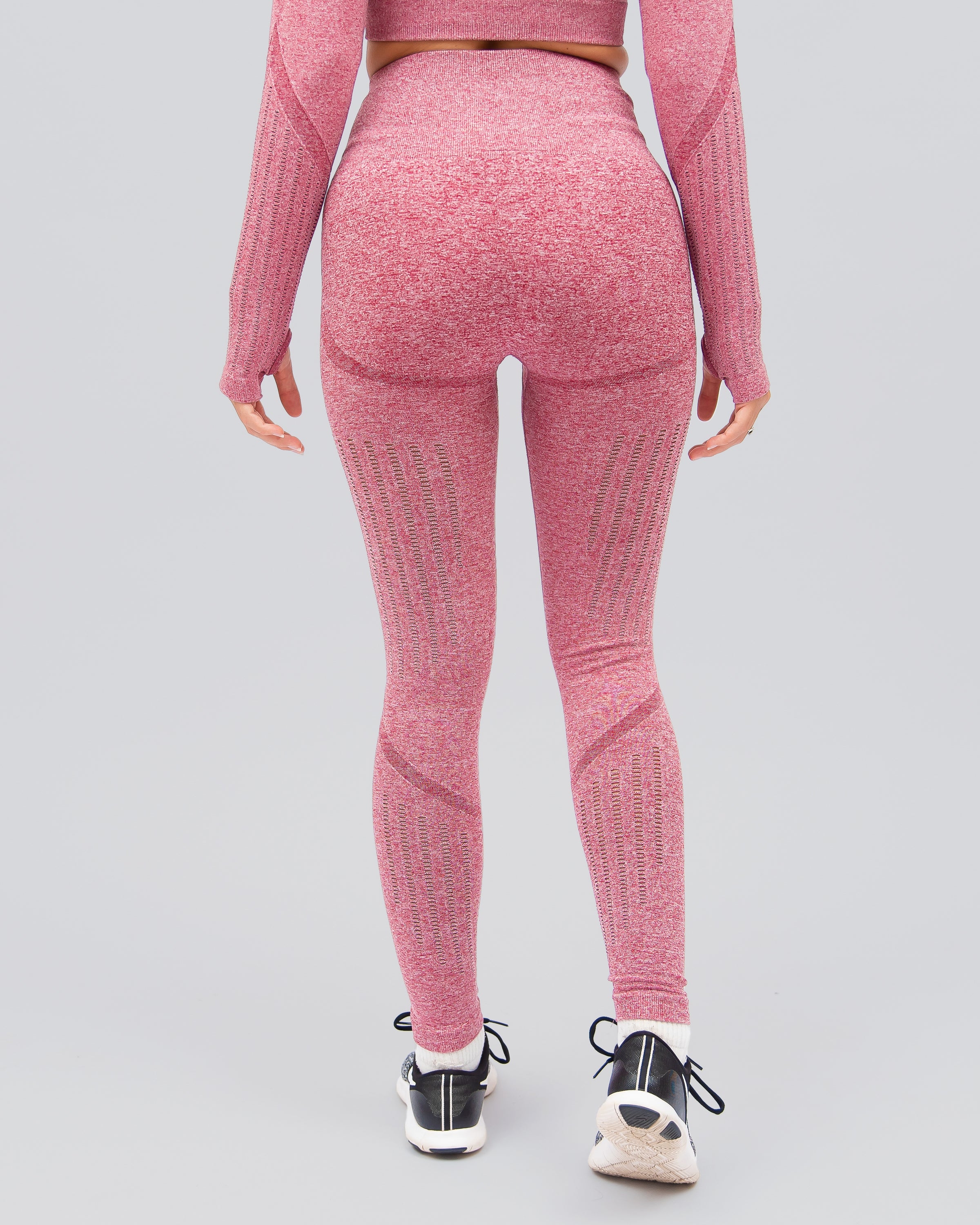 Dynamic Pink Seamless Legging