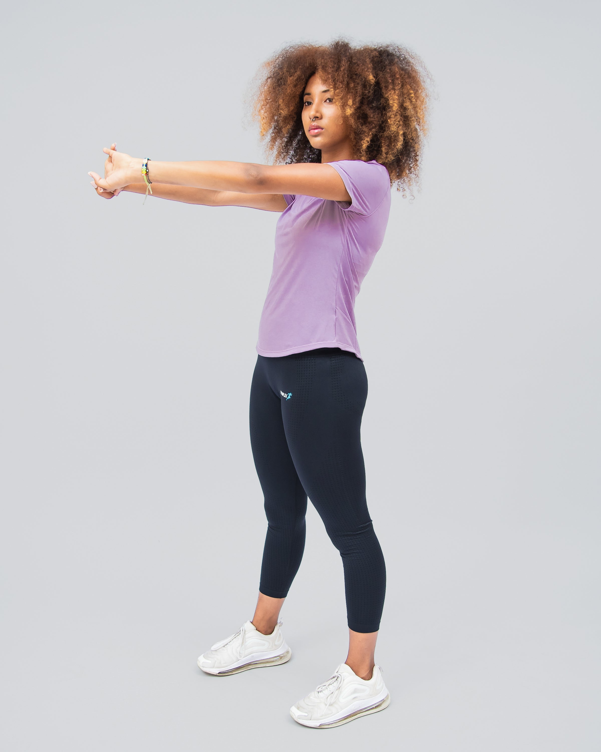 Evolve Light Purple Women T-shirt