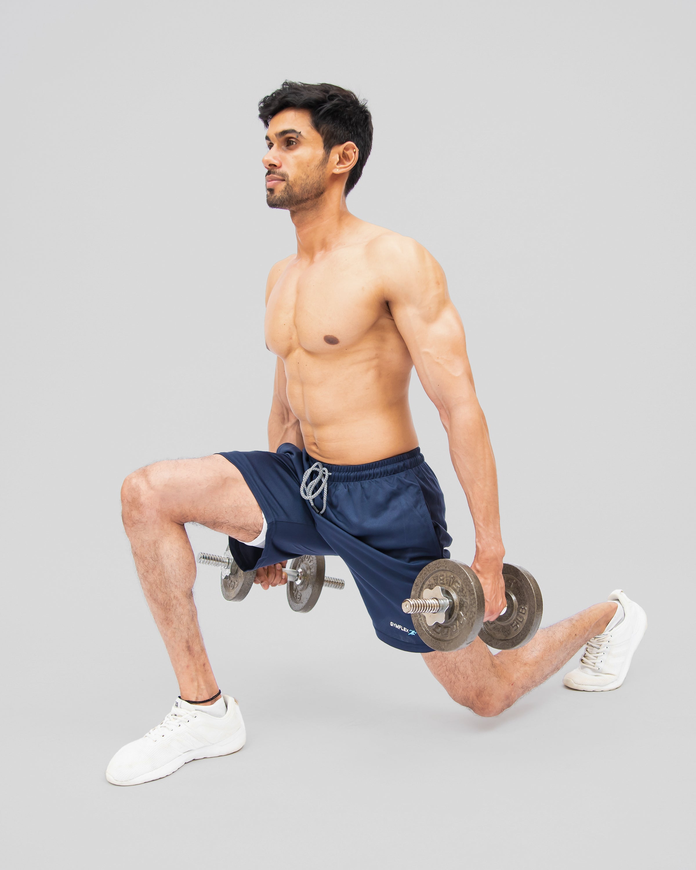 Hyper Performance Navy Blue Shorts