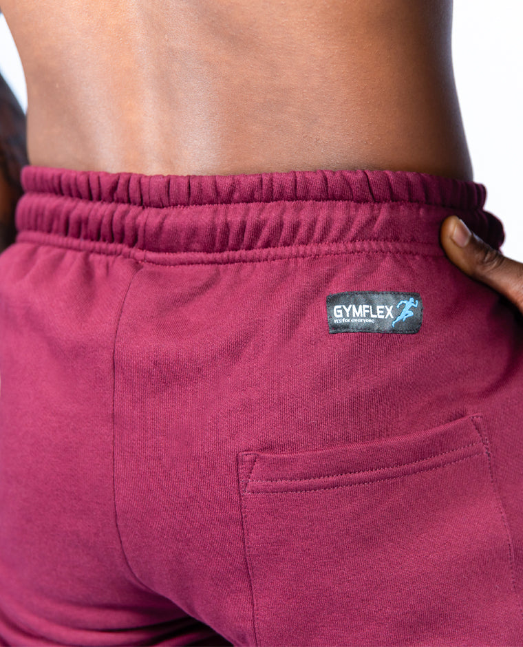 Flex Burgendy Shorts