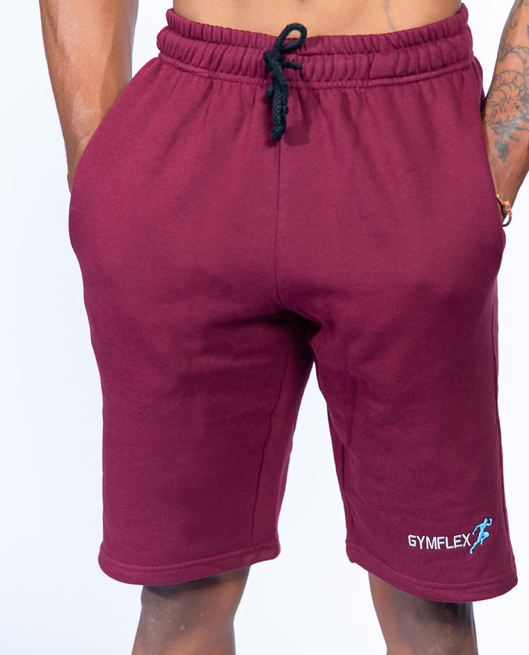 Flex Burgendy Shorts