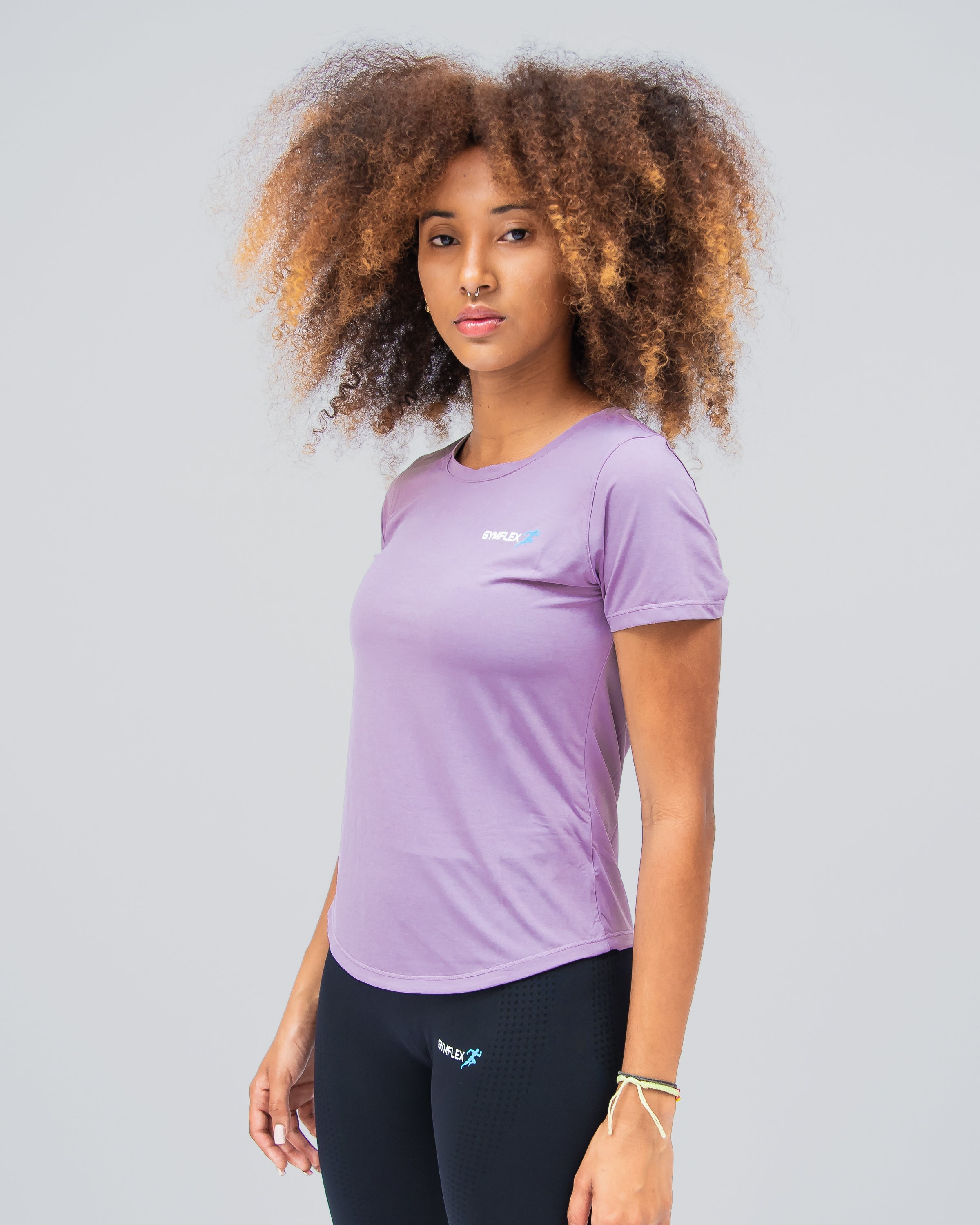 Evolve Light Purple Women T-shirt
