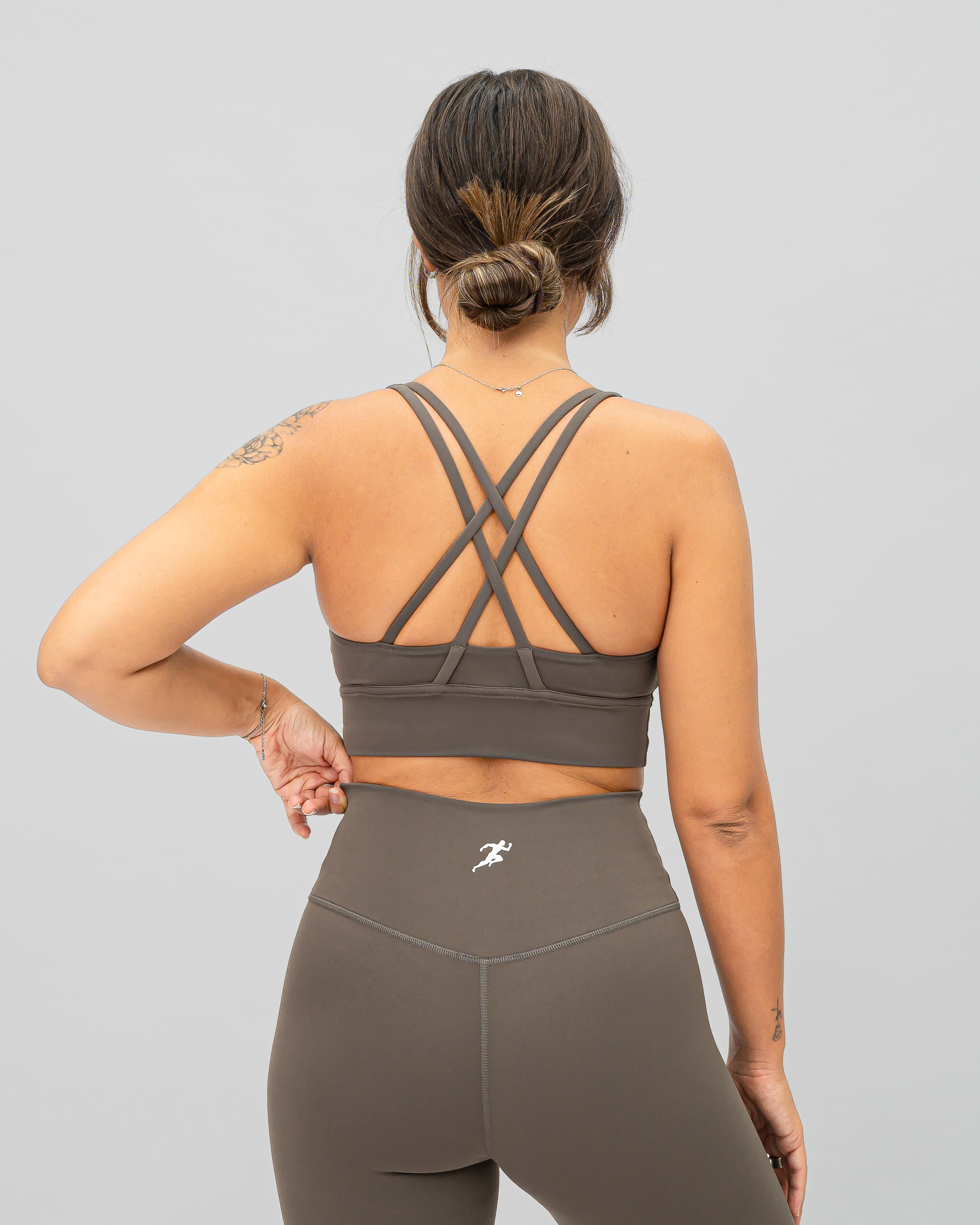 Nova Sports Bra - Khaki brown