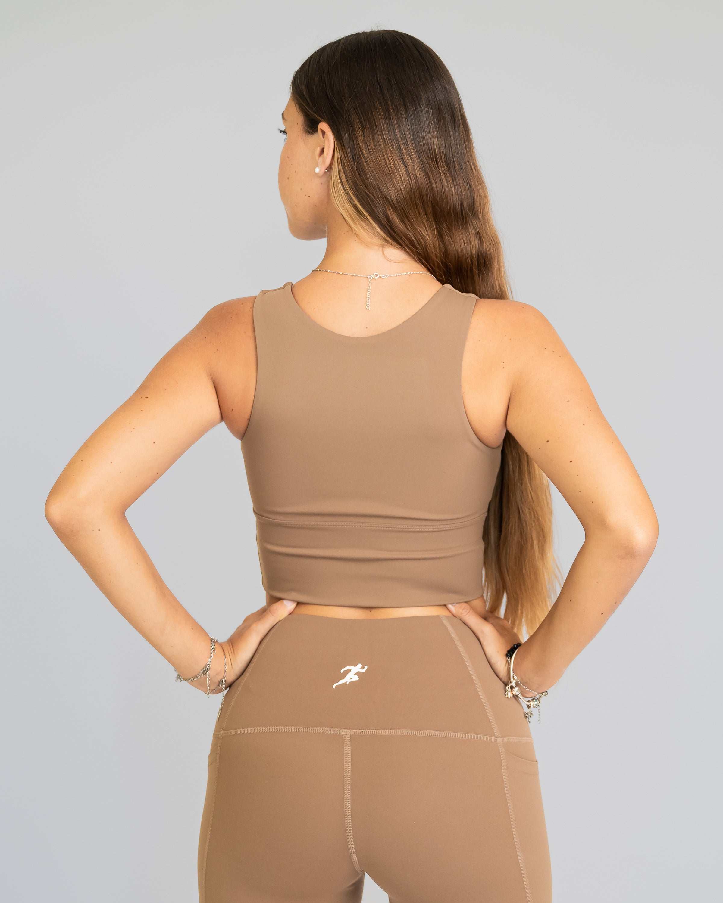 Energize Khaki Sports Bra