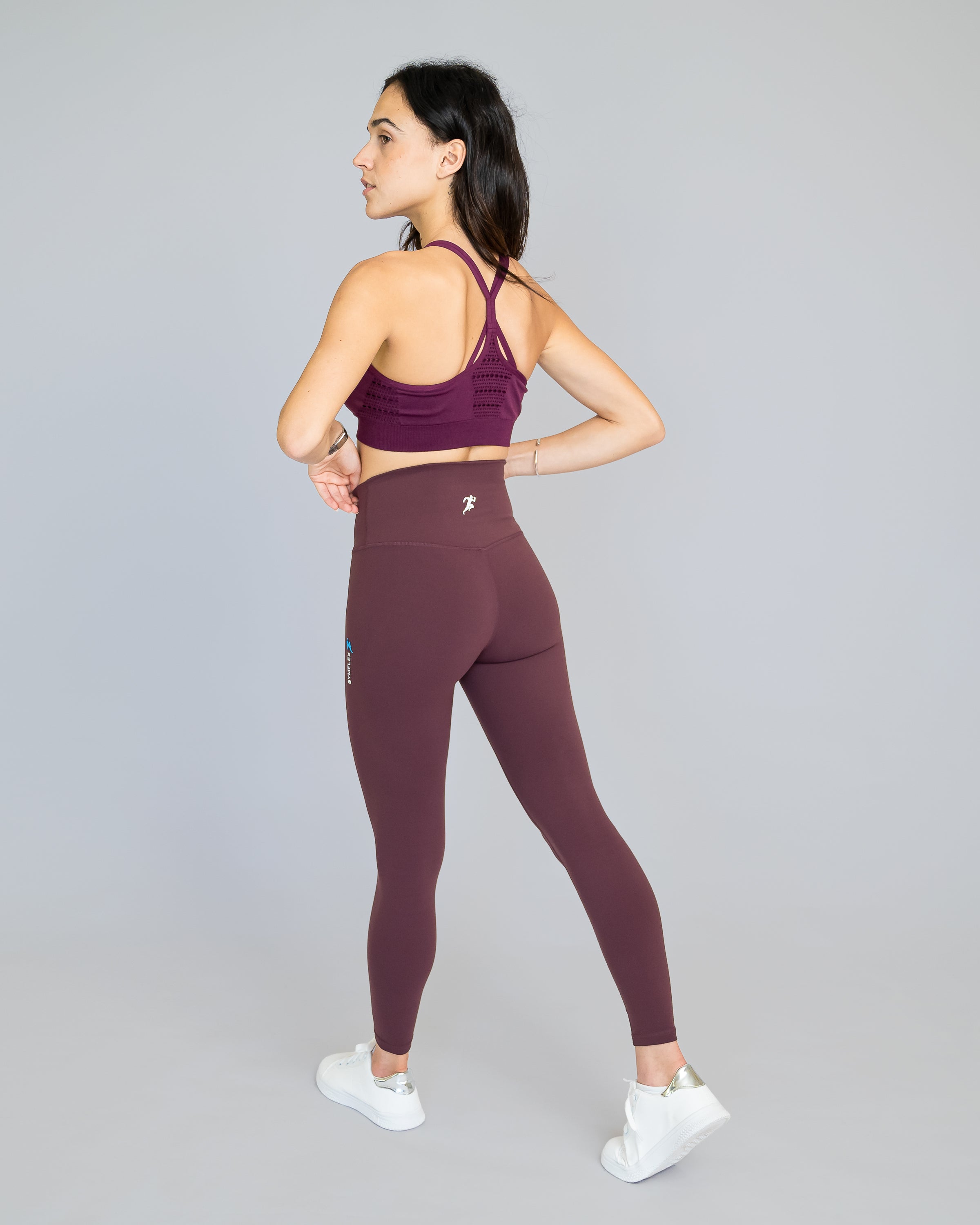 Yoga Legging - Dark Scarlet