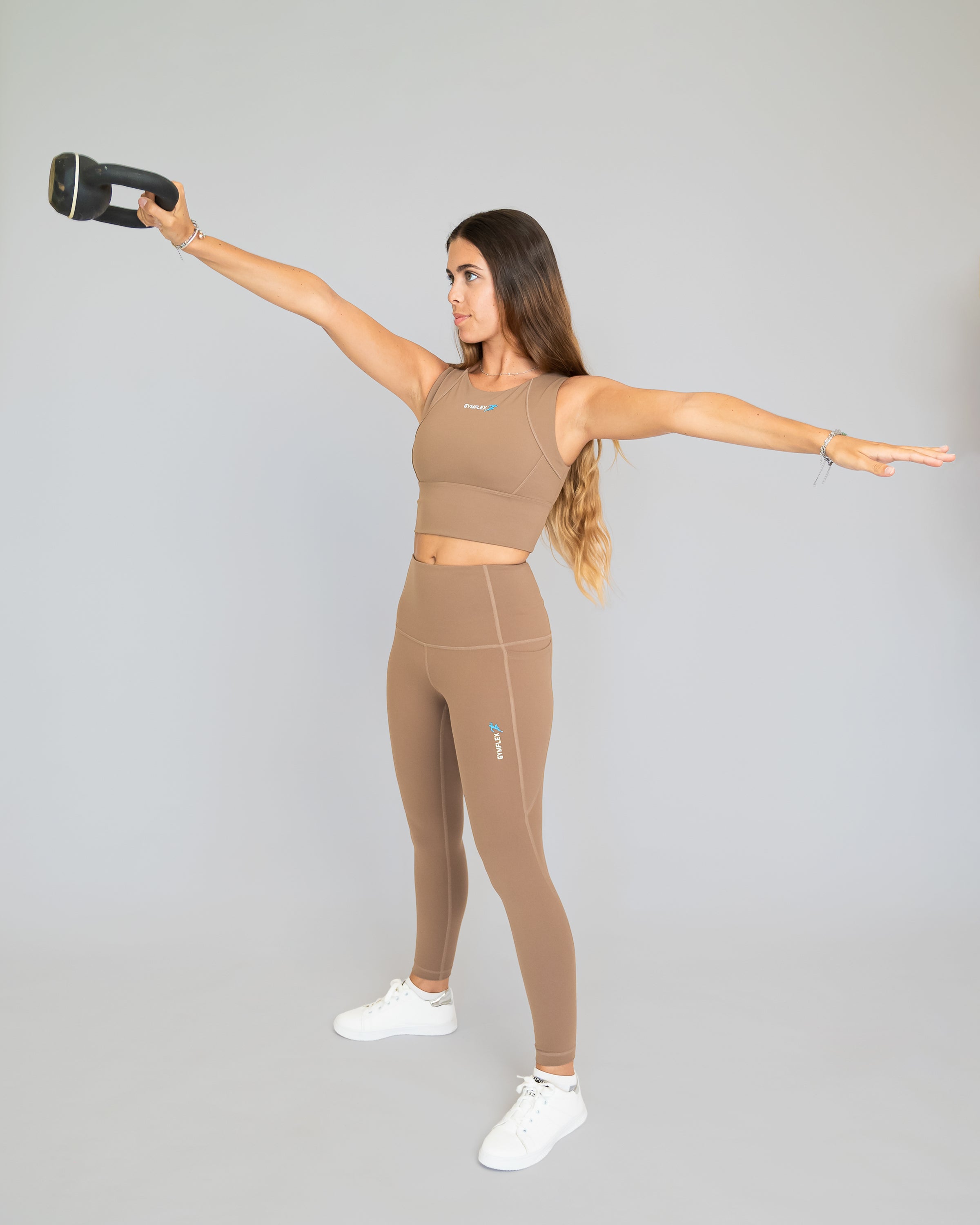 Energize Khaki Sports Bra