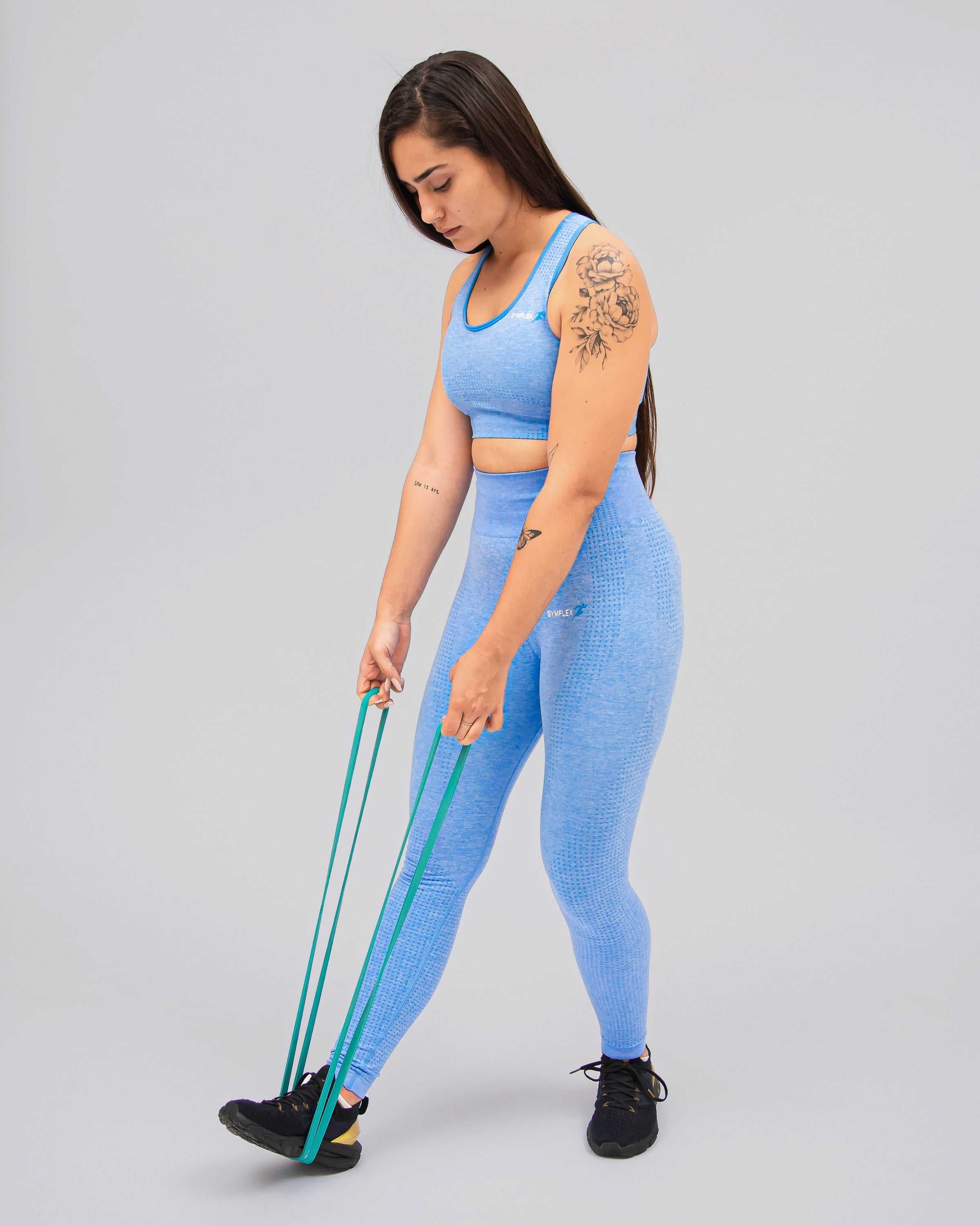 Active Baby Blue Sports Bra