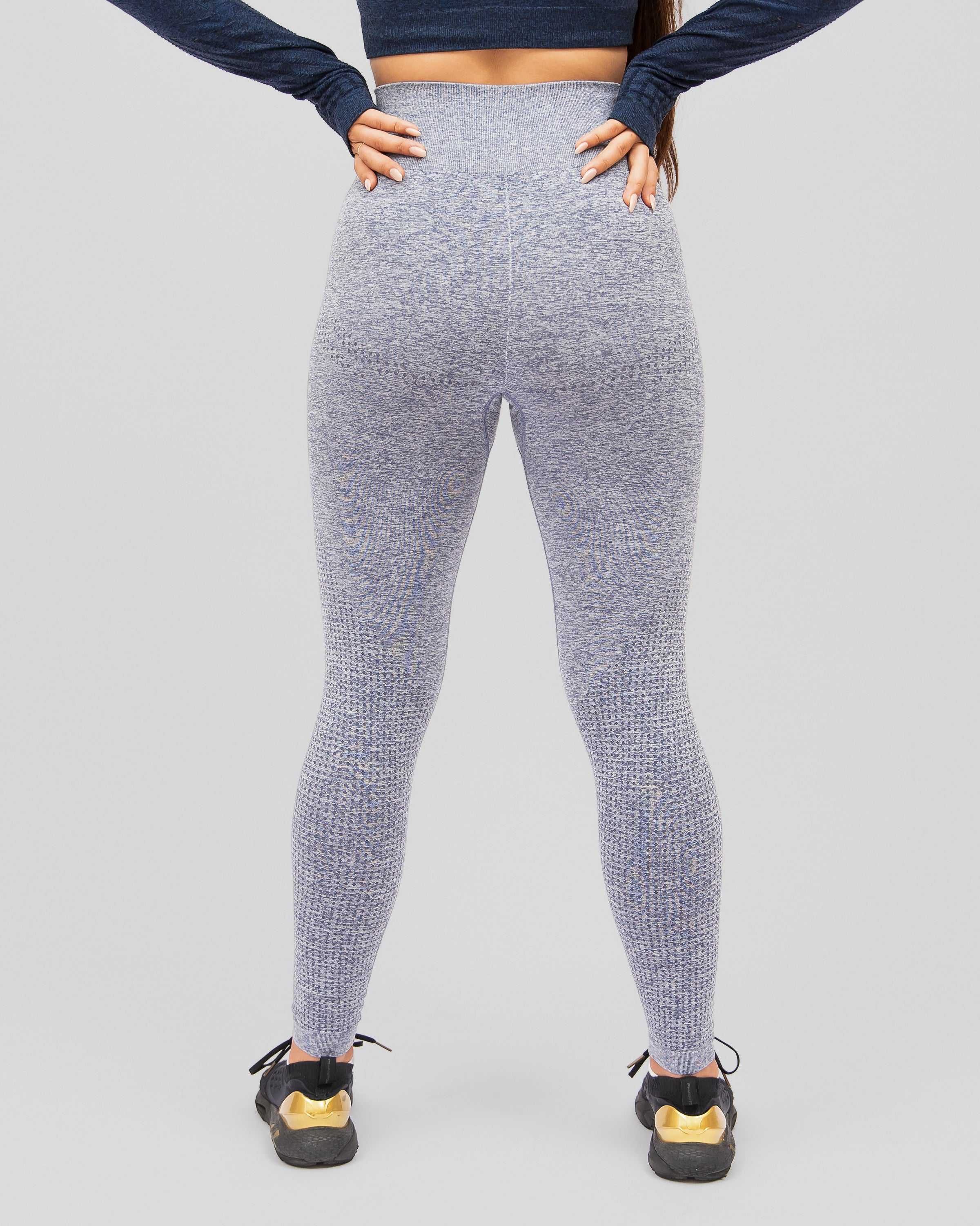 Active Marl Grey Seamless Leggings