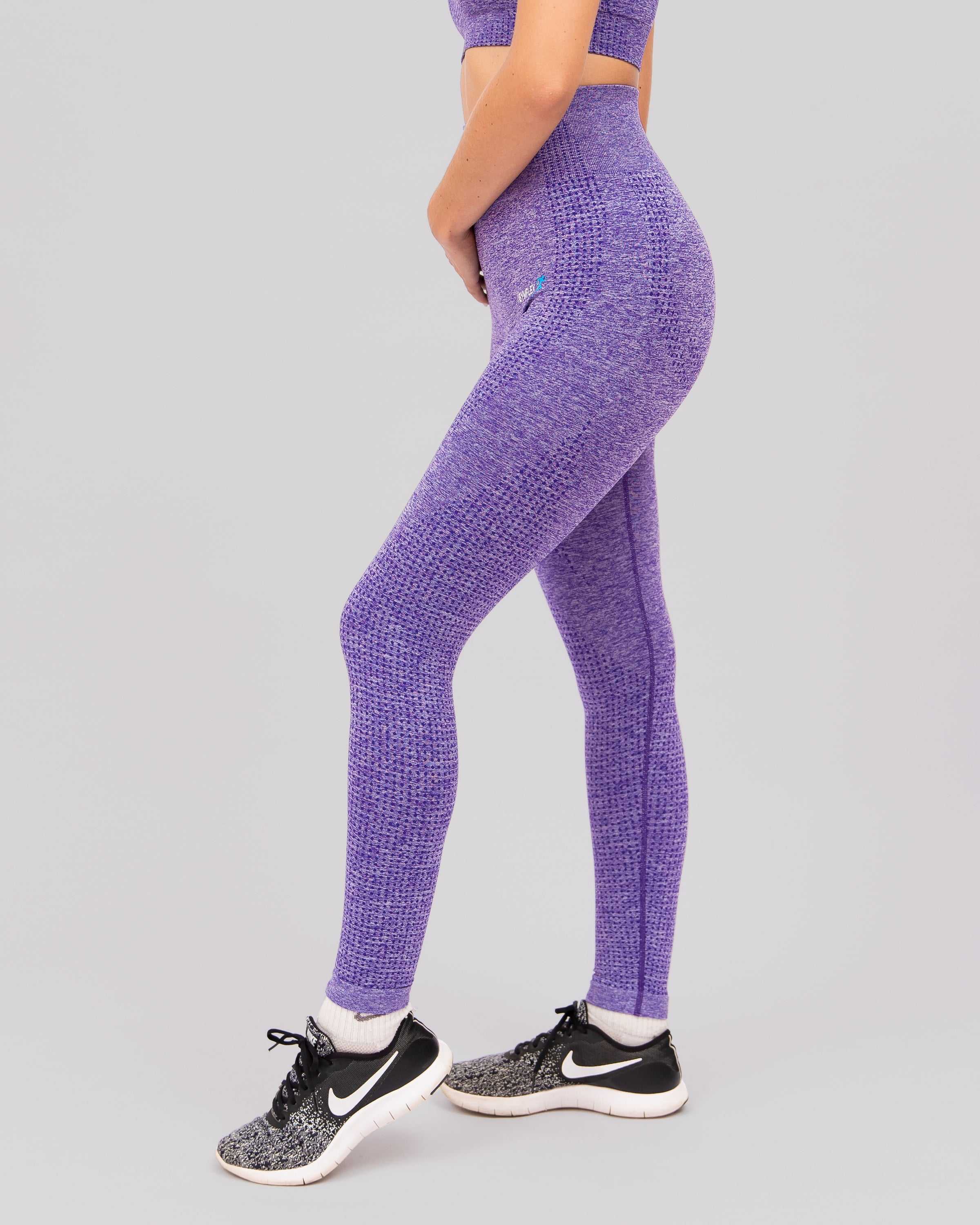 Active Purple Seamless Leggings