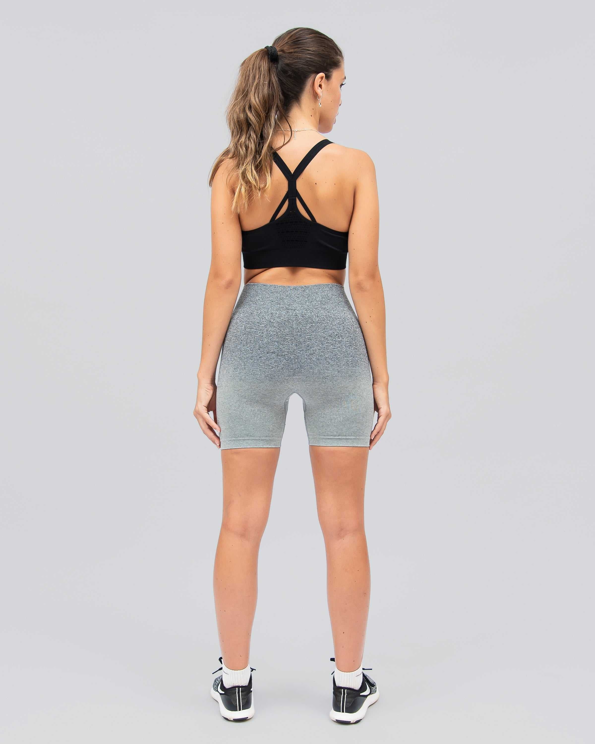 Athletic Grey Women Shorts