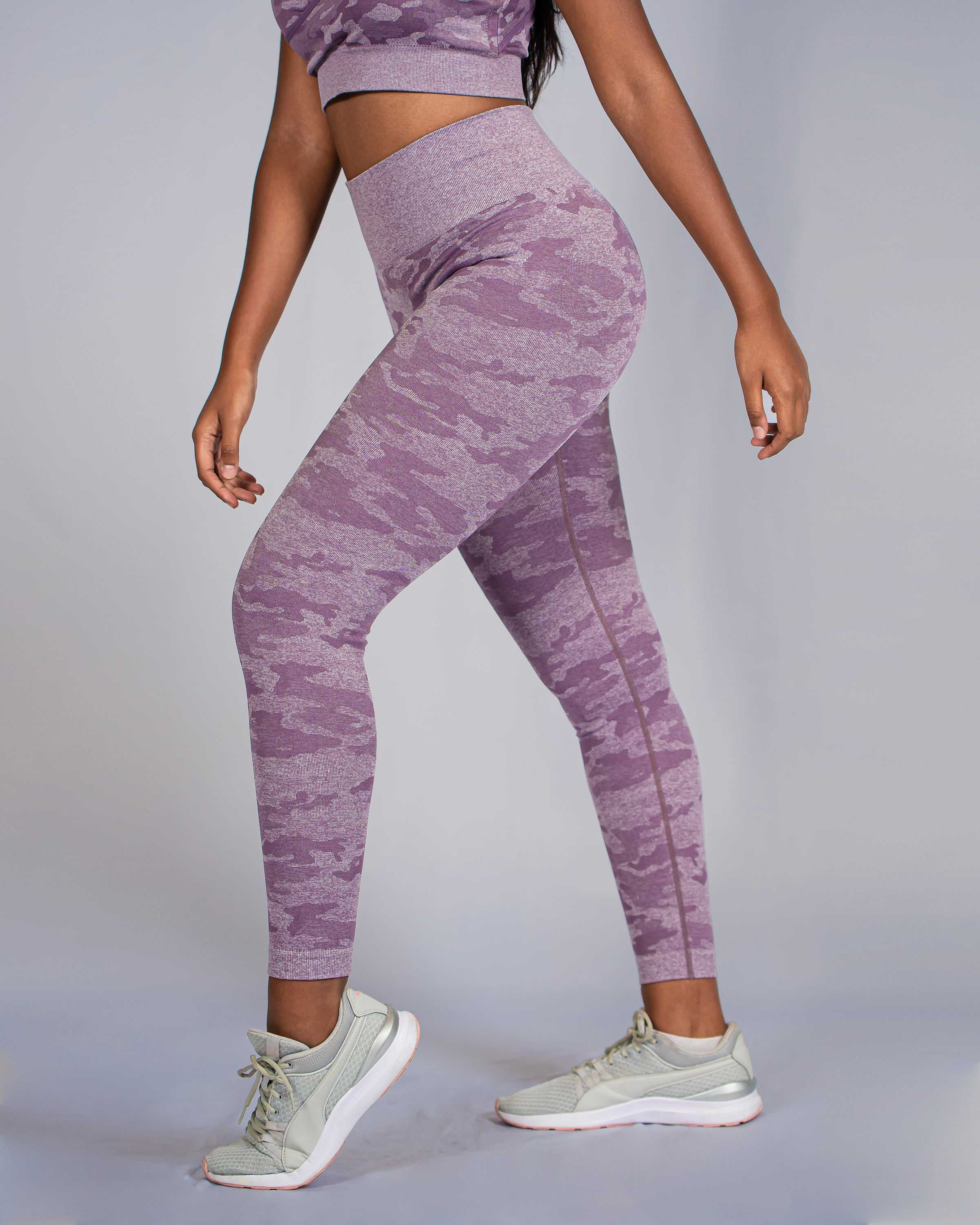 Camo Light Purple Legging
