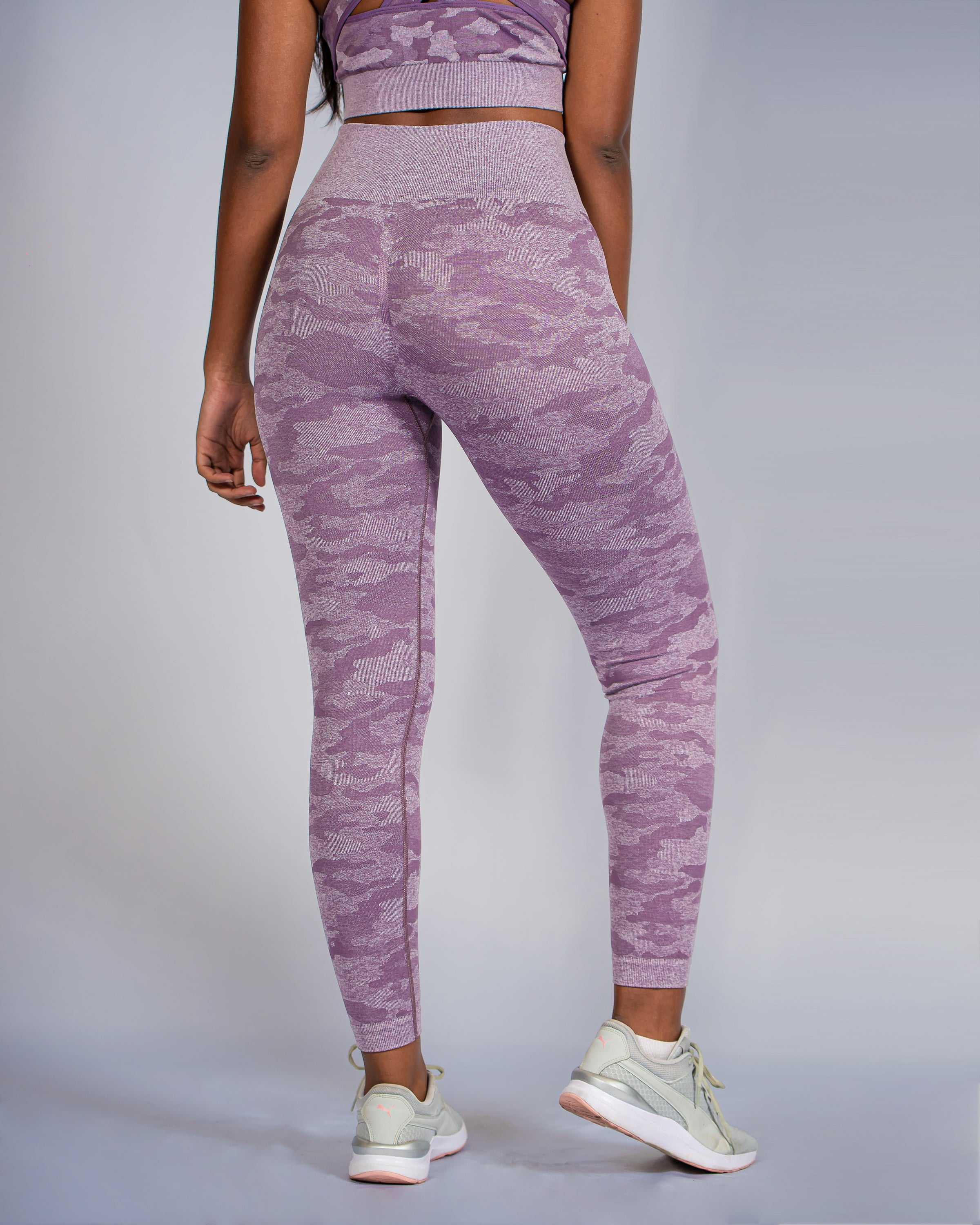 Camo Light Purple Legging