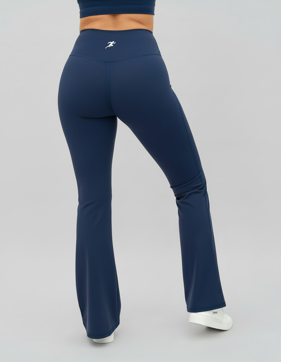Nova Flare Leggings - Navy