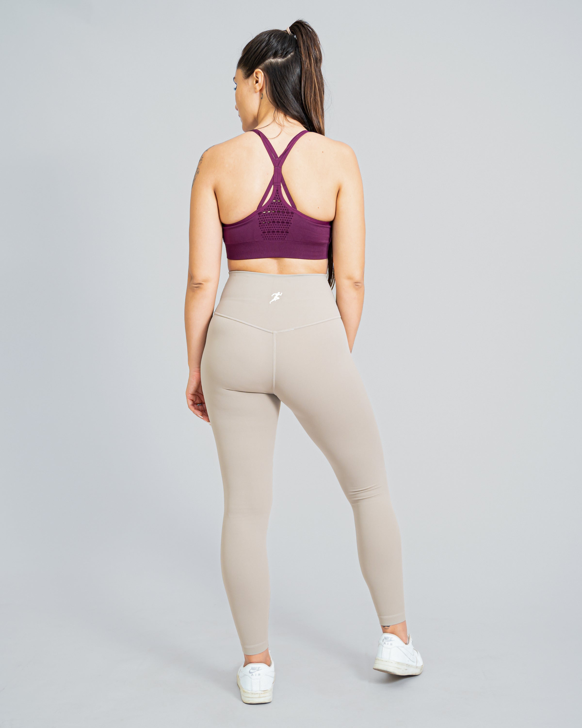 Flex Strappy Grenat Sports Bra