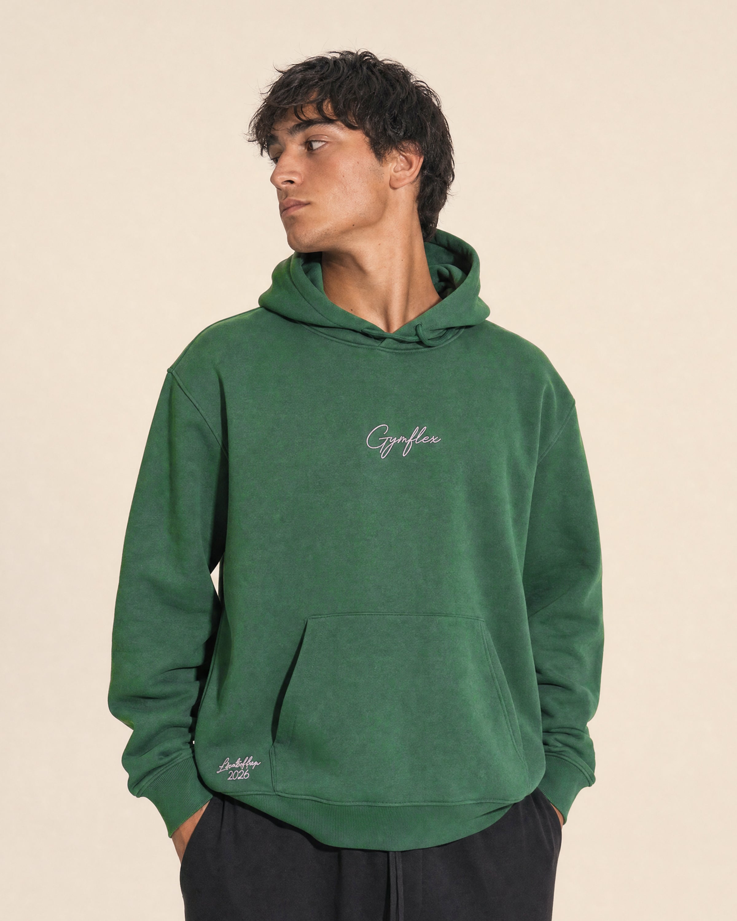 Midnight Hoodie - Hunter Green