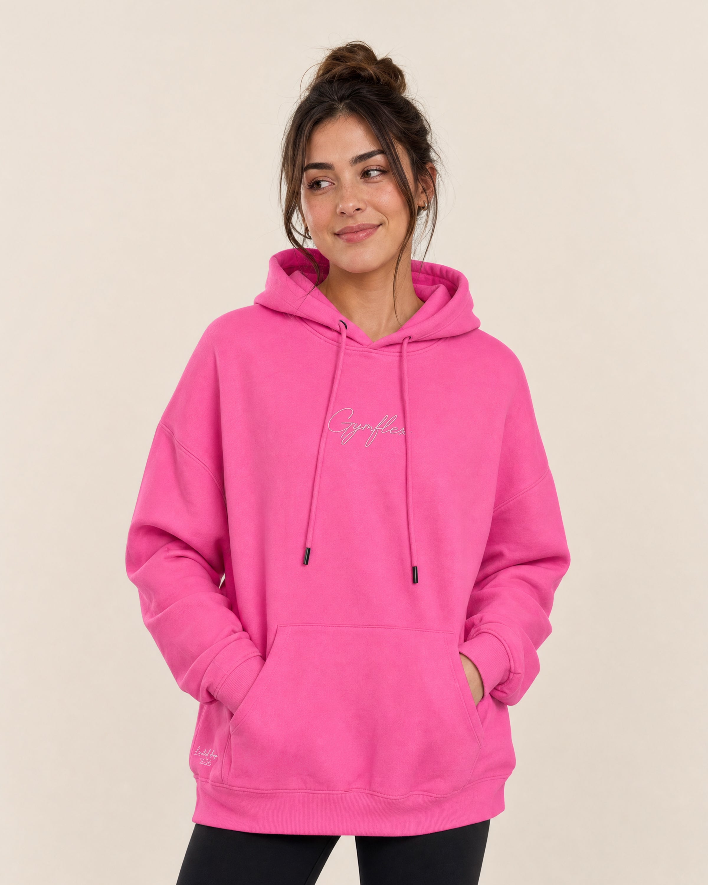 Midnight Hoodie - Pink Aura