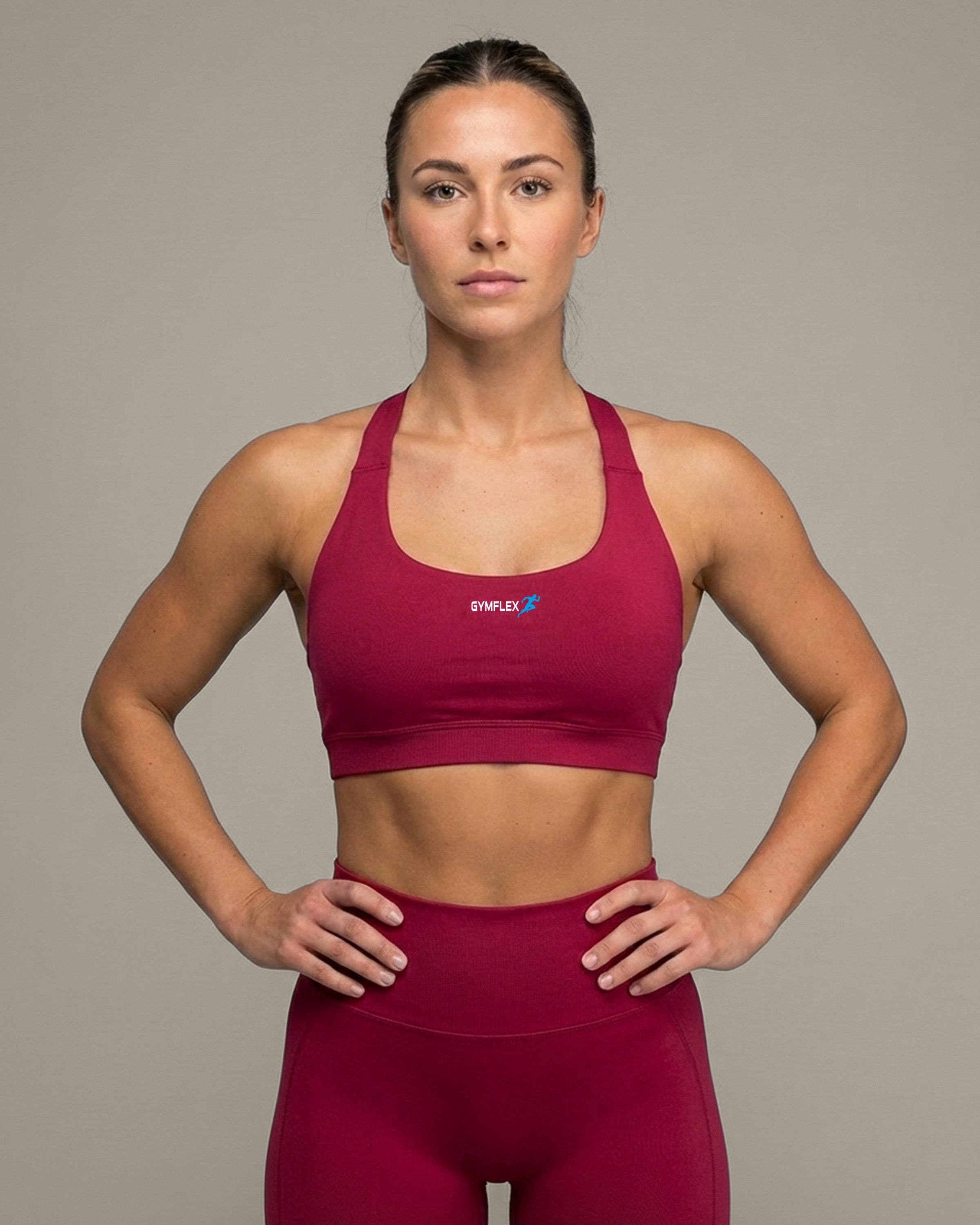 Hyperglow Sports Bra - Berry