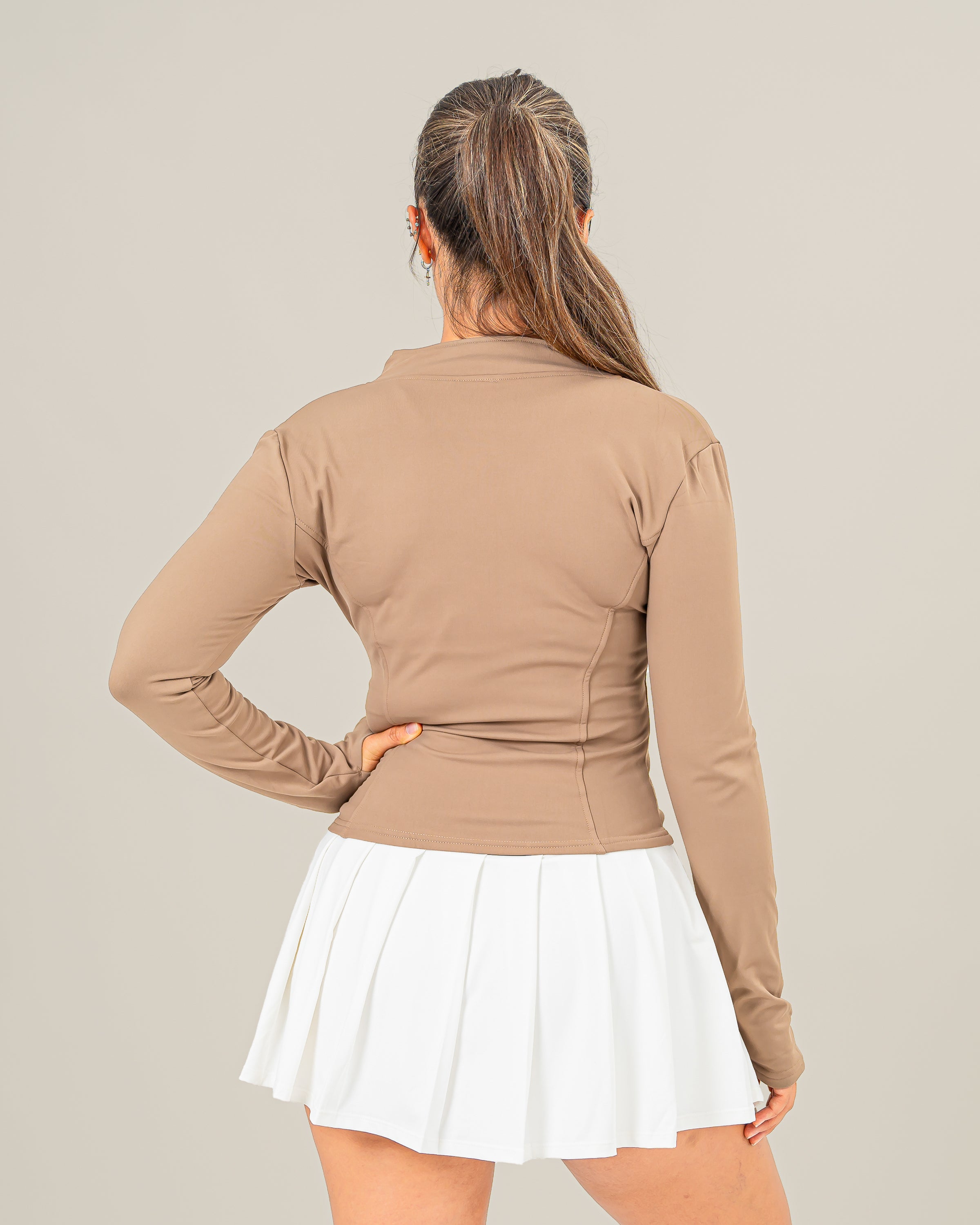 Nova Long Sleeve Jacket Cocoa