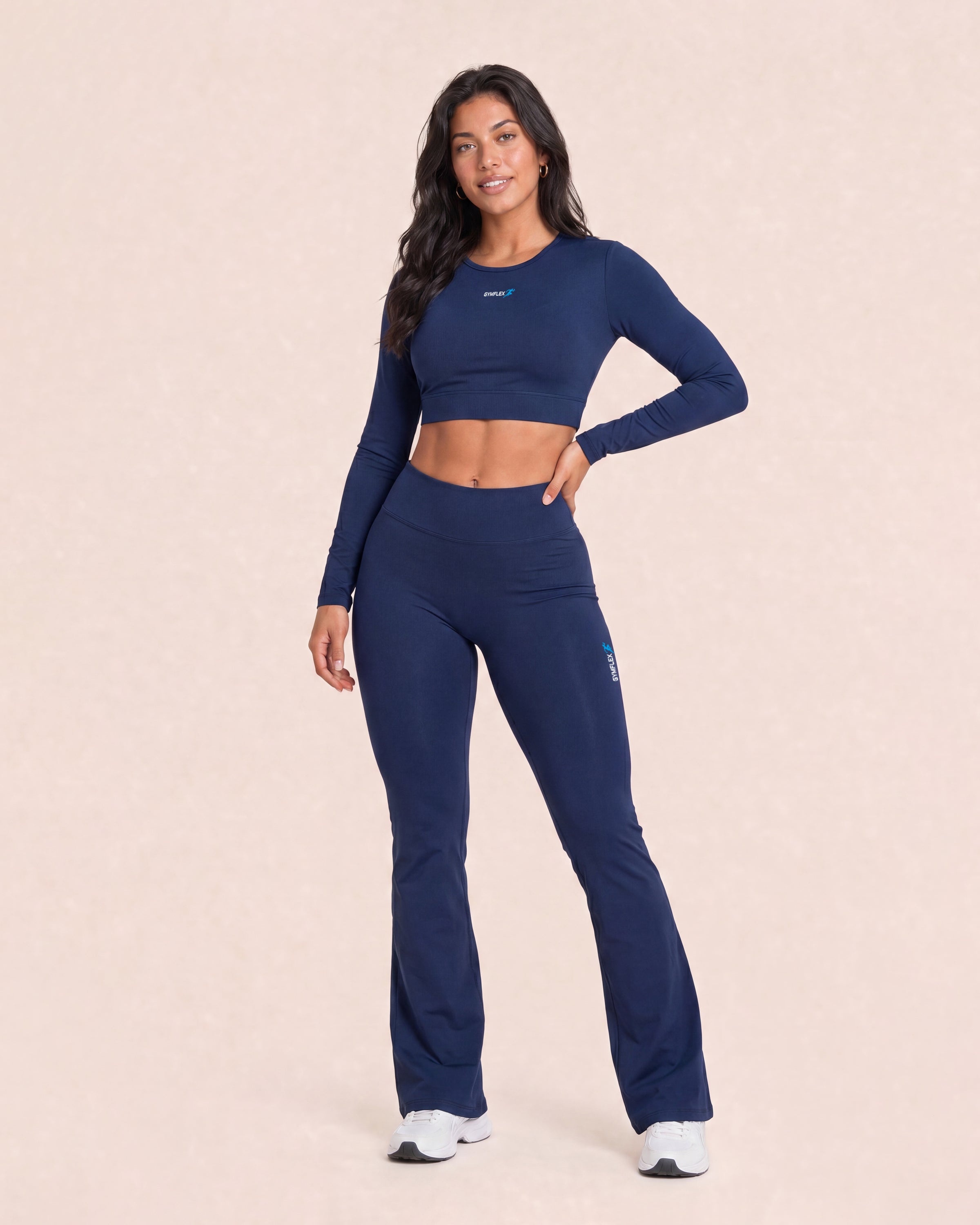 Soft motion Crop Top - Navy